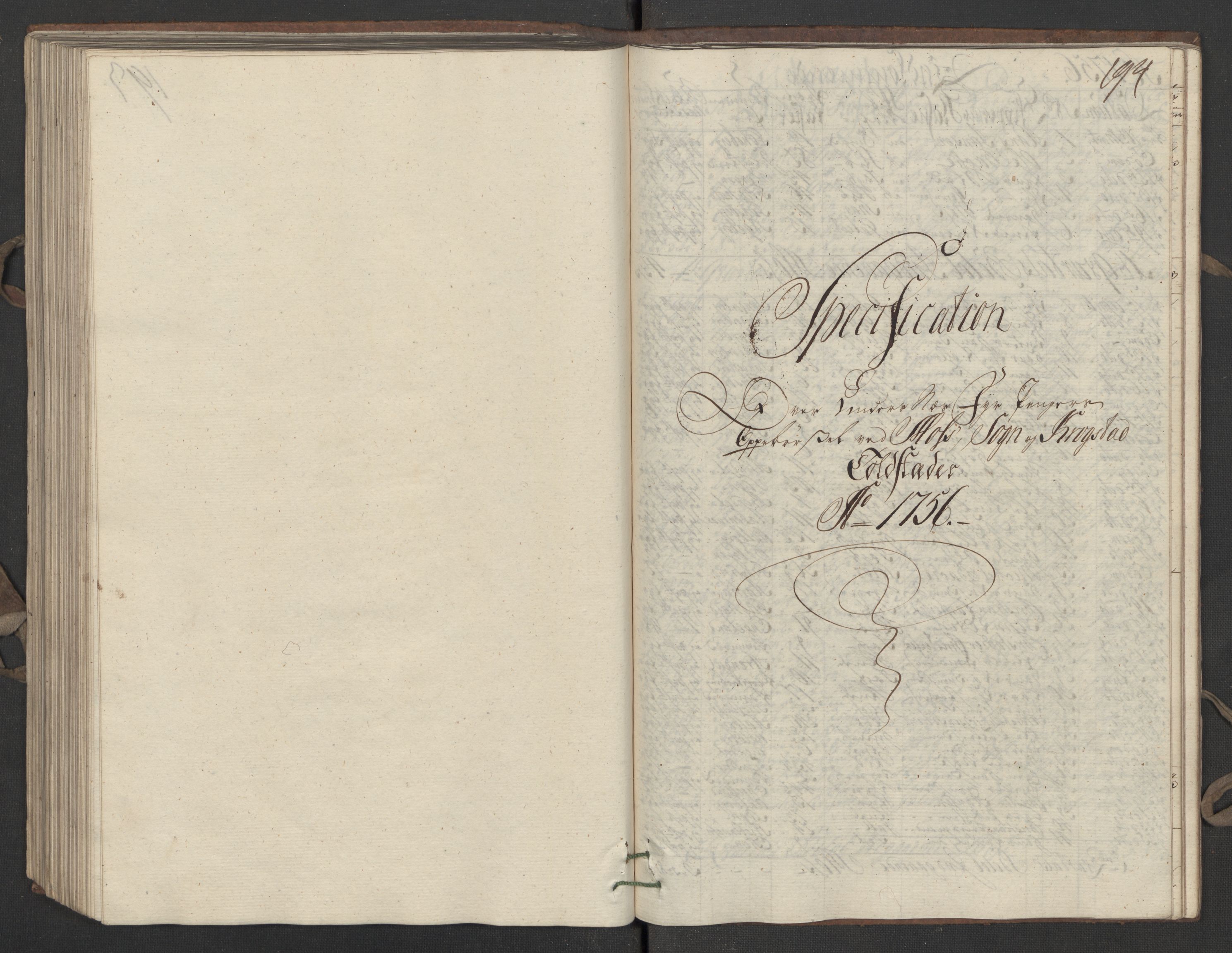 Generaltollkammeret, tollregnskaper, AV/RA-EA-5490/R05/L0027/0001: Tollregnskaper Moss, Son, Krokstad / Utgående hovedtollbok, 1756, s. 192b-193a