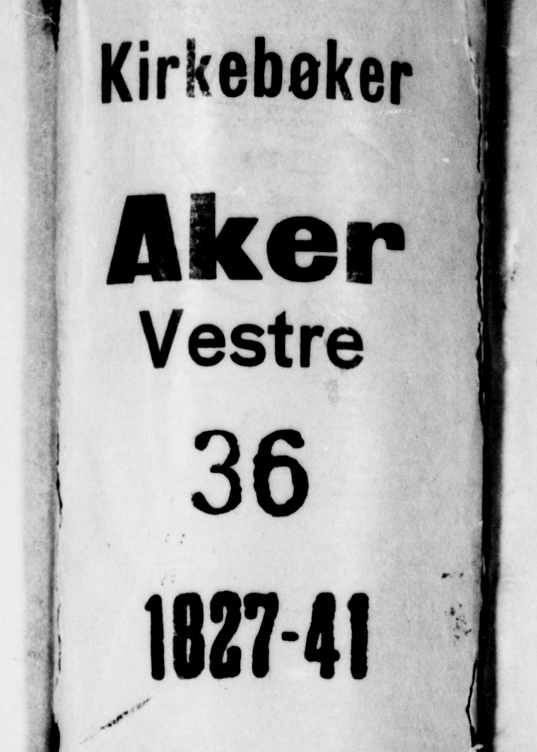 Aker prestekontor kirkebøker, AV/SAO-A-10861/F/L0016: Ministerialbok nr. 16, 1827-1841