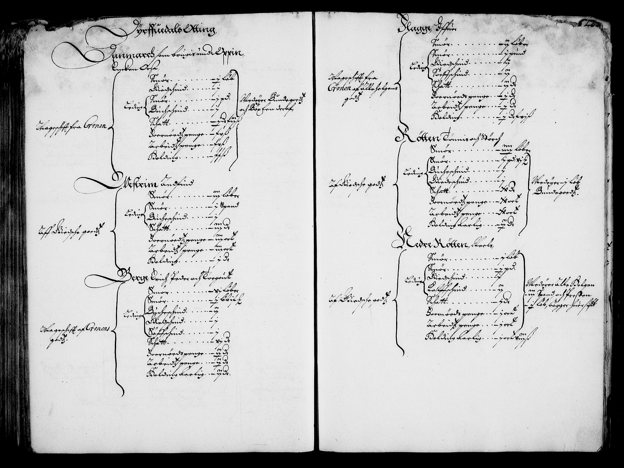 Rentekammeret inntil 1814, Realistisk ordnet avdeling, RA/EA-4070/On/L0001/0001: Statens gods / [Jj 1]: Jordebok over Hannibal Sehesteds gods, 1651, s. 220