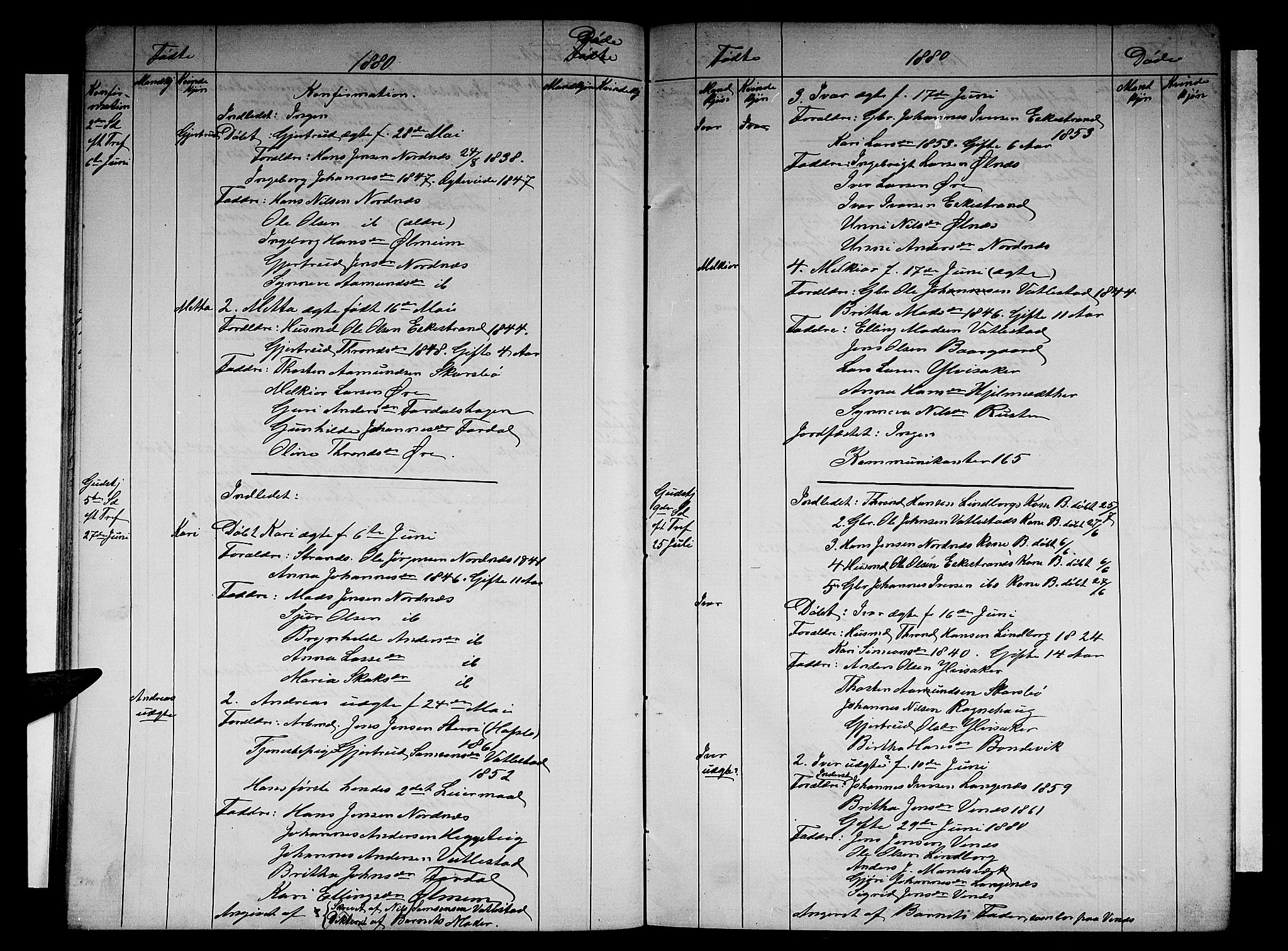 Sogndal sokneprestembete, AV/SAB-A-81301/H/Hab/Habc/L0001: Klokkerbok nr. C 1, 1868-1883, s. 65