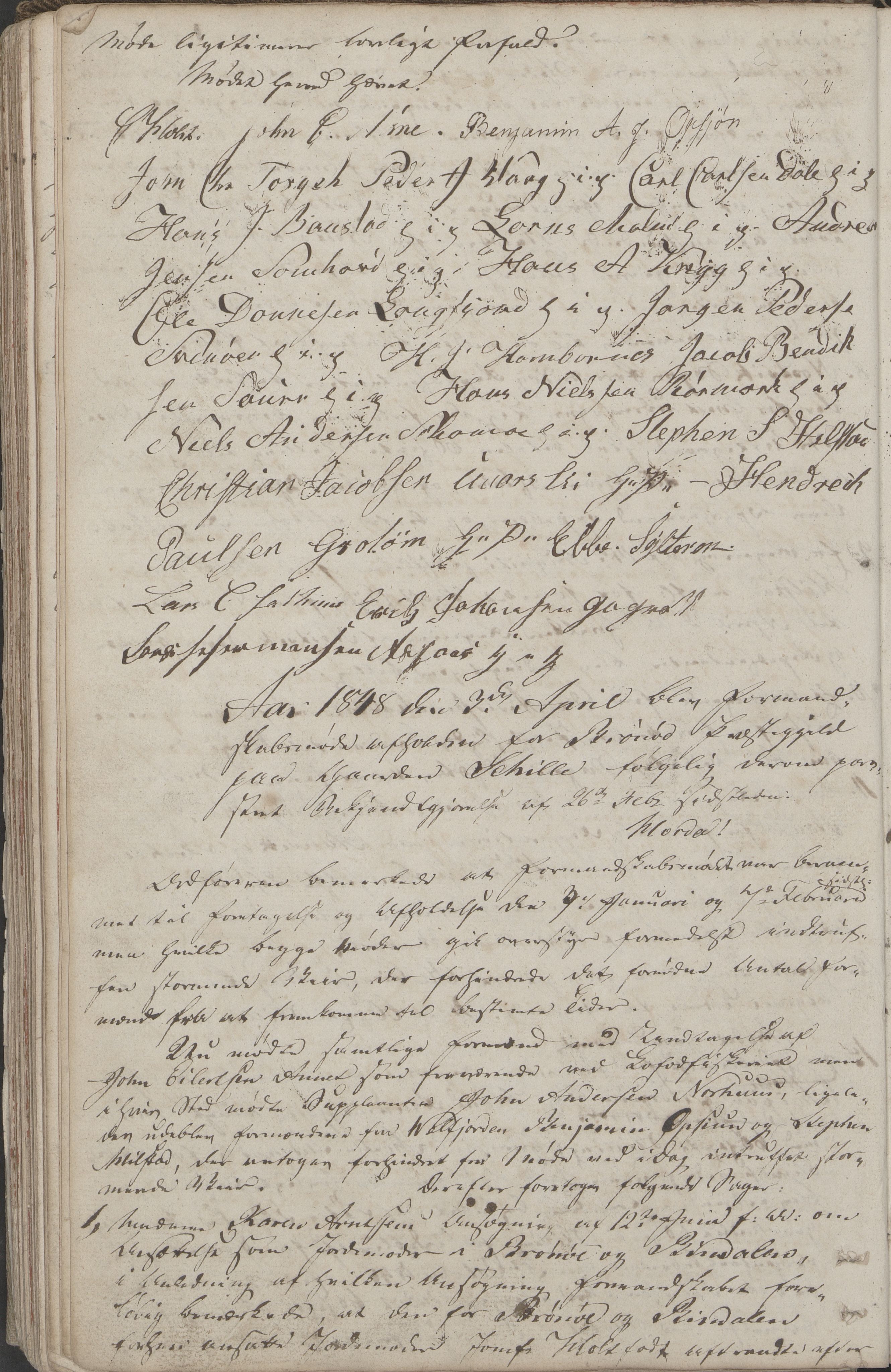 Brønnøy kommune. Formannskapet, AIN/K-18130.150/A/Aa/L0001: Møtebok, 1838-1866, s. 56b