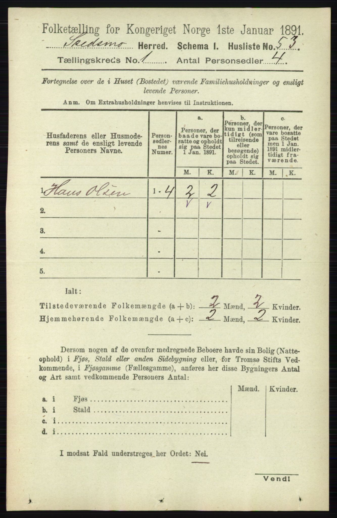 RA, Folketelling 1891 for 0231 Skedsmo herred, 1891, s. 82