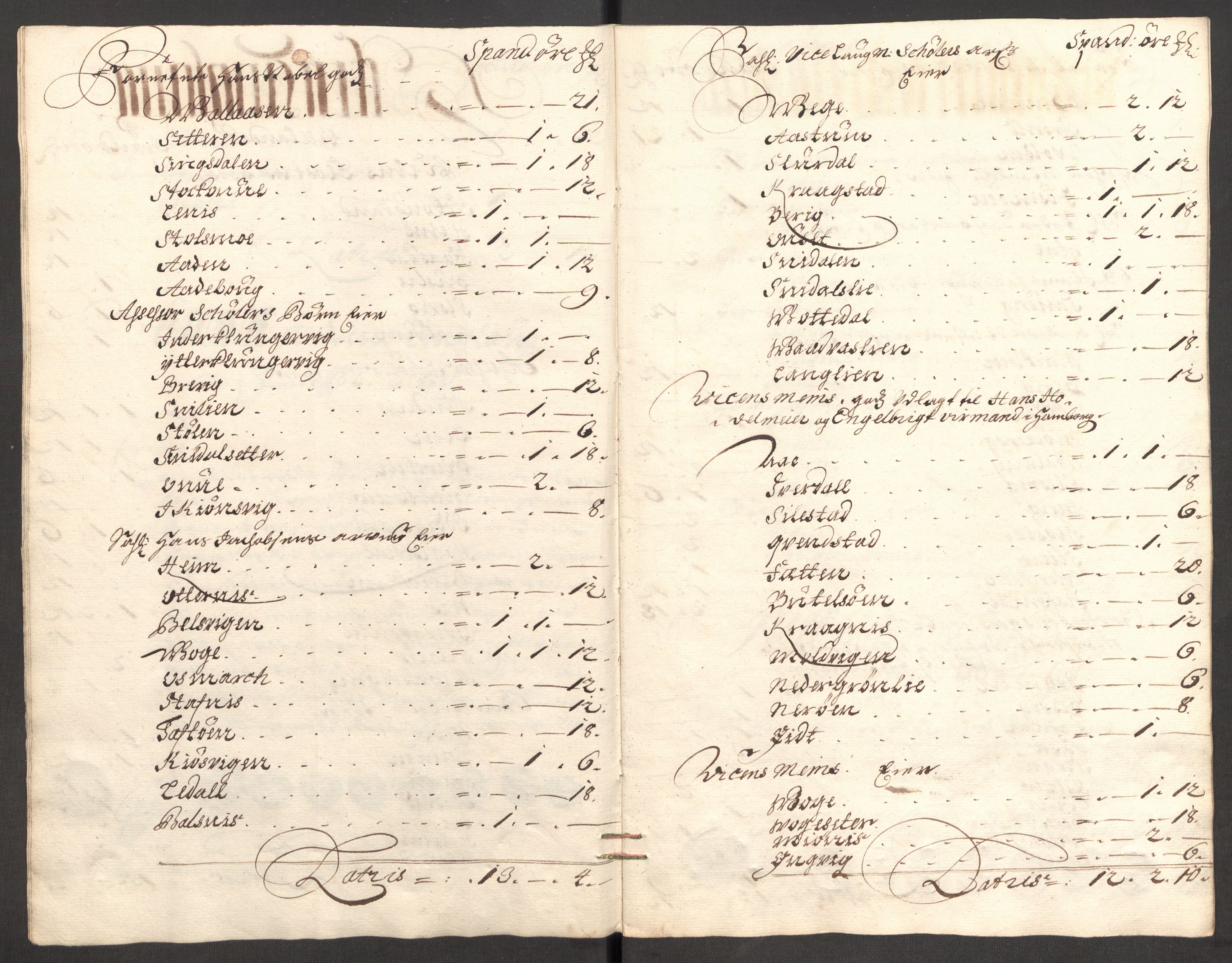 Rentekammeret inntil 1814, Reviderte regnskaper, Fogderegnskap, RA/EA-4092/R57/L3852: Fogderegnskap Fosen, 1697, s. 110