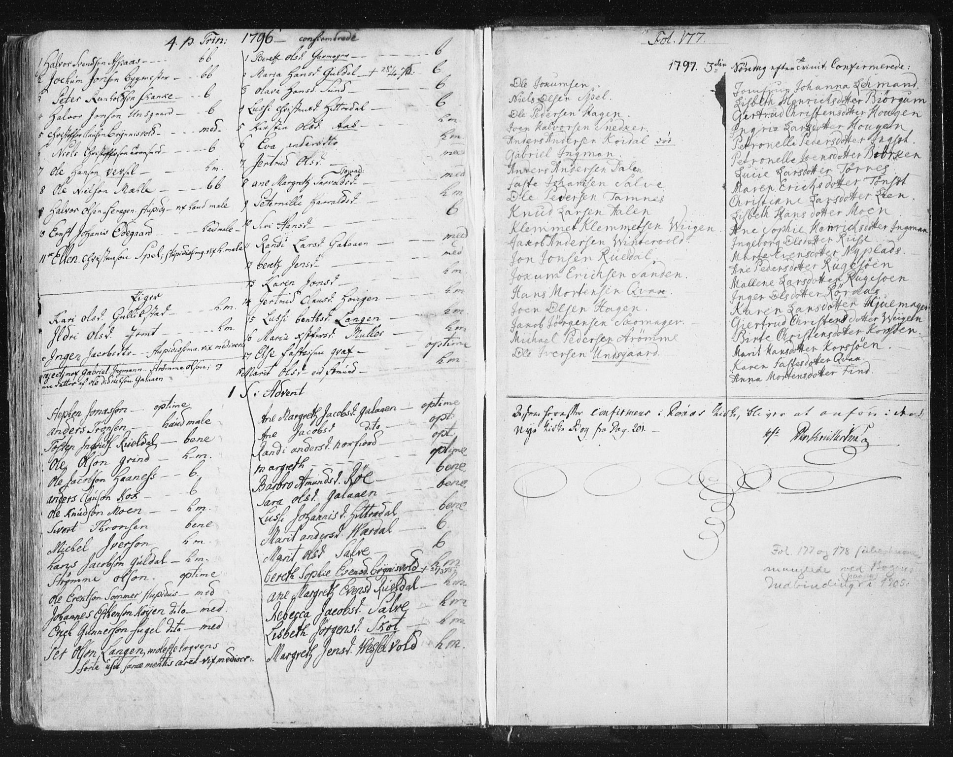 Ministerialprotokoller, klokkerbøker og fødselsregistre - Sør-Trøndelag, AV/SAT-A-1456/681/L0926: Ministerialbok nr. 681A04, 1767-1797, s. 177