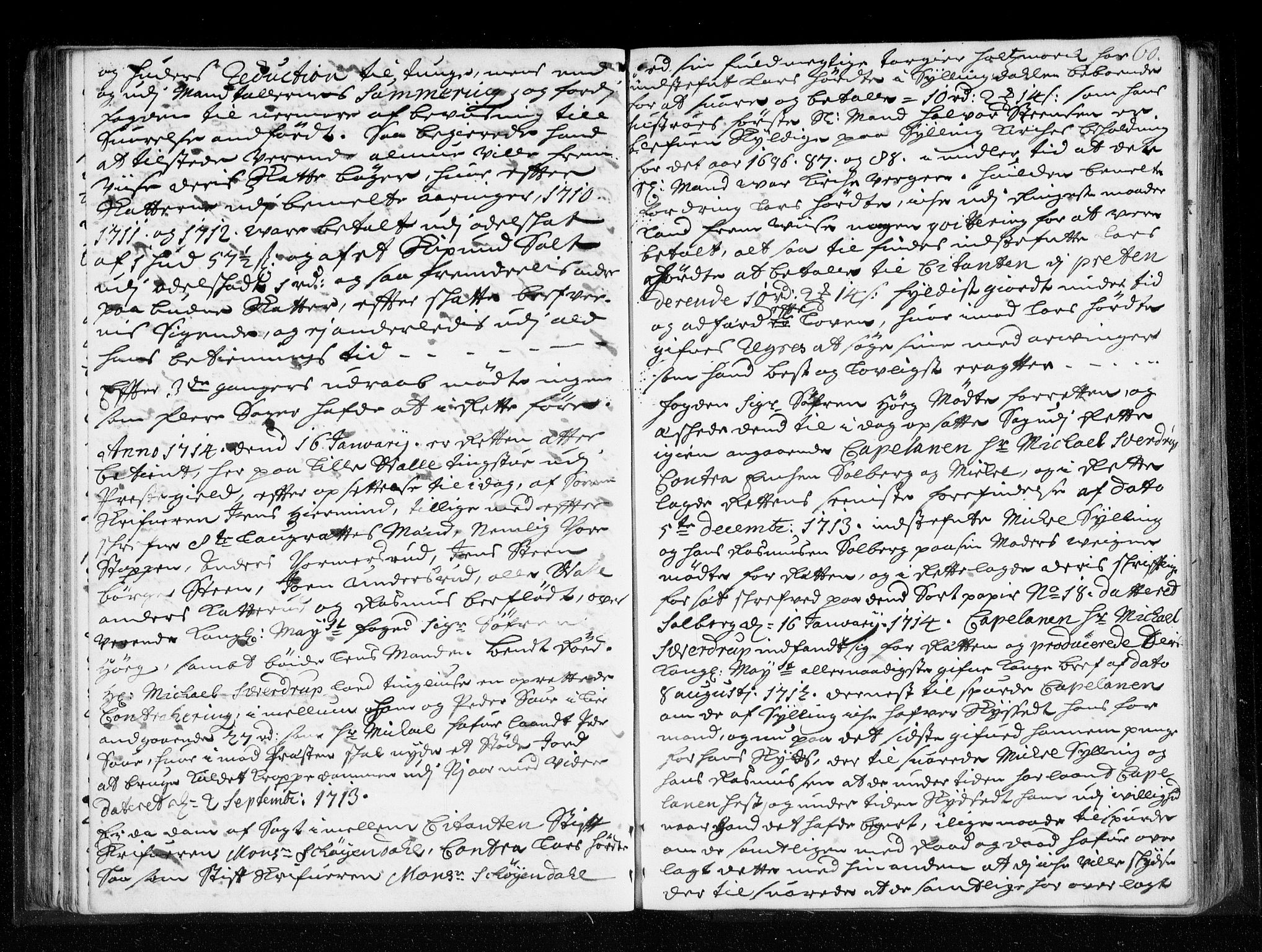 Lier, Røyken og Hurum sorenskriveri, AV/SAKO-A-89/F/Fa/L0043: Tingbok, 1712-1716, s. 60