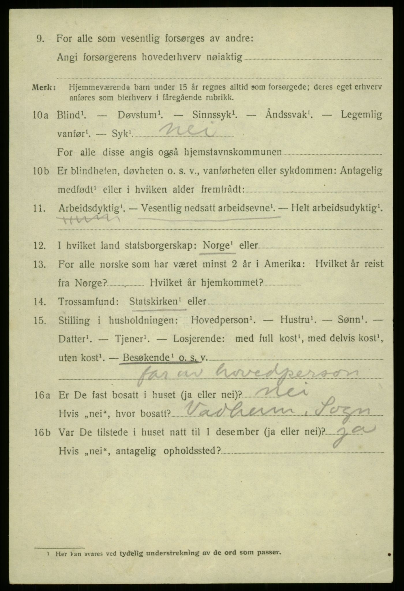 SAB, Folketelling 1920 for 1301 Bergen kjøpstad, 1920, s. 104119