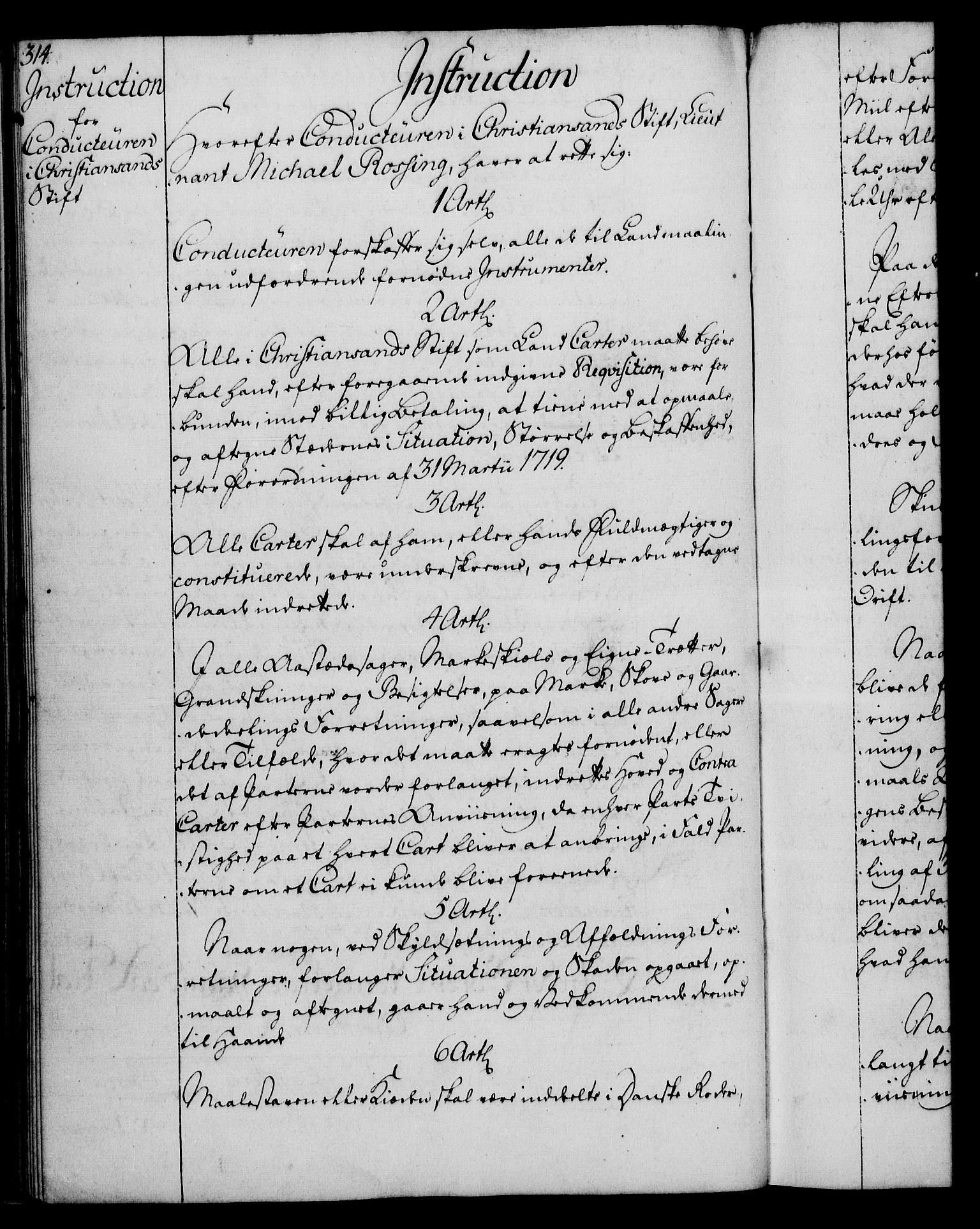 Rentekammeret, Kammerkanselliet, AV/RA-EA-3111/G/Gg/Ggi/L0003: Norsk instruksjonsprotokoll med register (merket RK 53.36), 1751-1775, s. 314