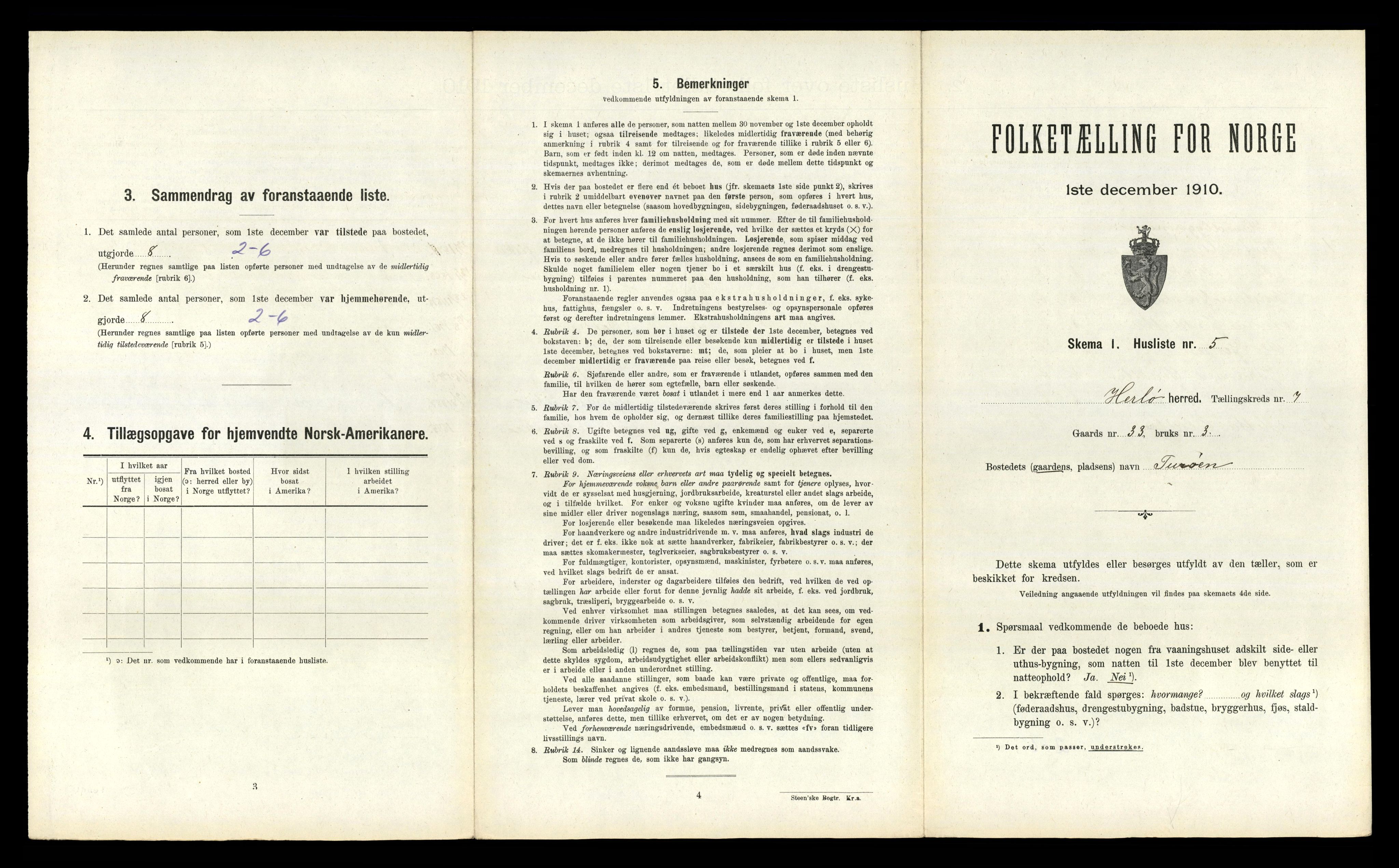 RA, Folketelling 1910 for 1258 Herdla herred, 1910, s. 660