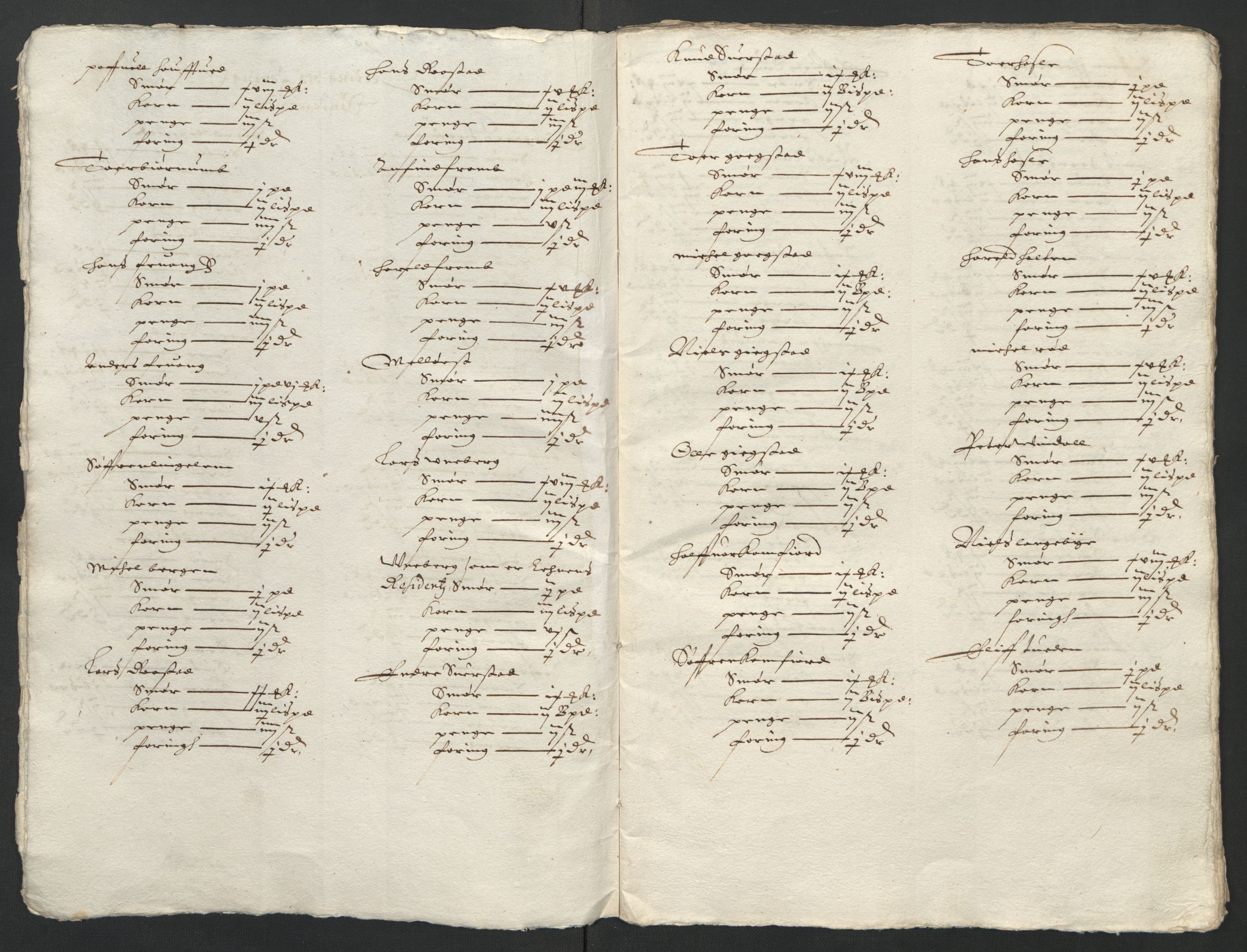 Rentekammeret inntil 1814, Reviderte regnskaper, Lensregnskaper, RA/EA-5023/R/Rb/Rbl/L0008: Brunla len, 1641-1644