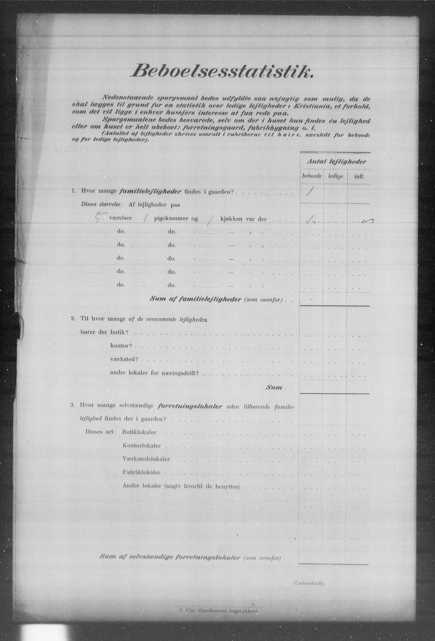 OBA, Kommunal folketelling 31.12.1903 for Kristiania kjøpstad, 1903, s. 11589