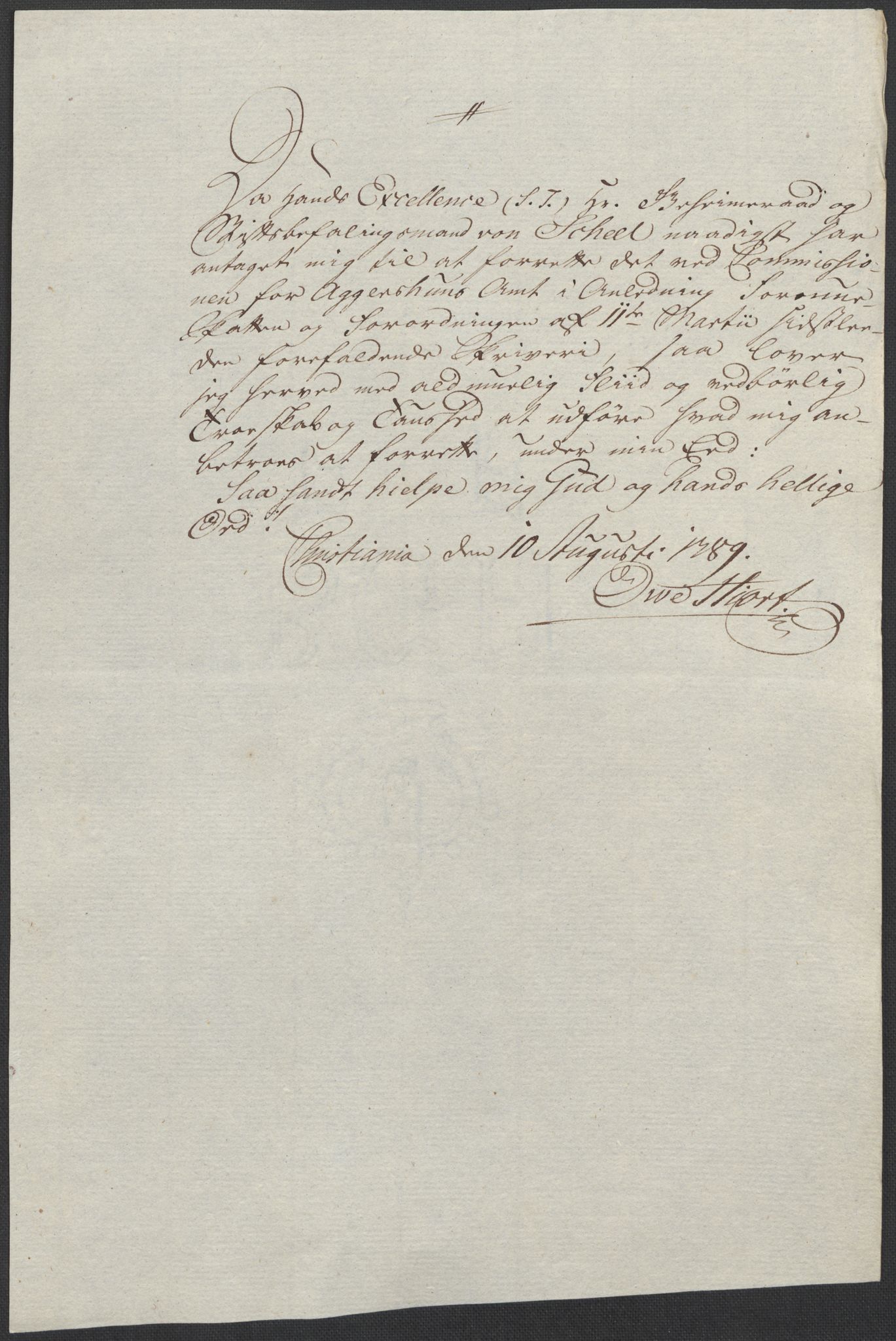 Rentekammeret inntil 1814, Reviderte regnskaper, Mindre regnskaper, AV/RA-EA-4068/Rf/Rfe/L0001: Aker og Follo fogderi, 1789, s. 46