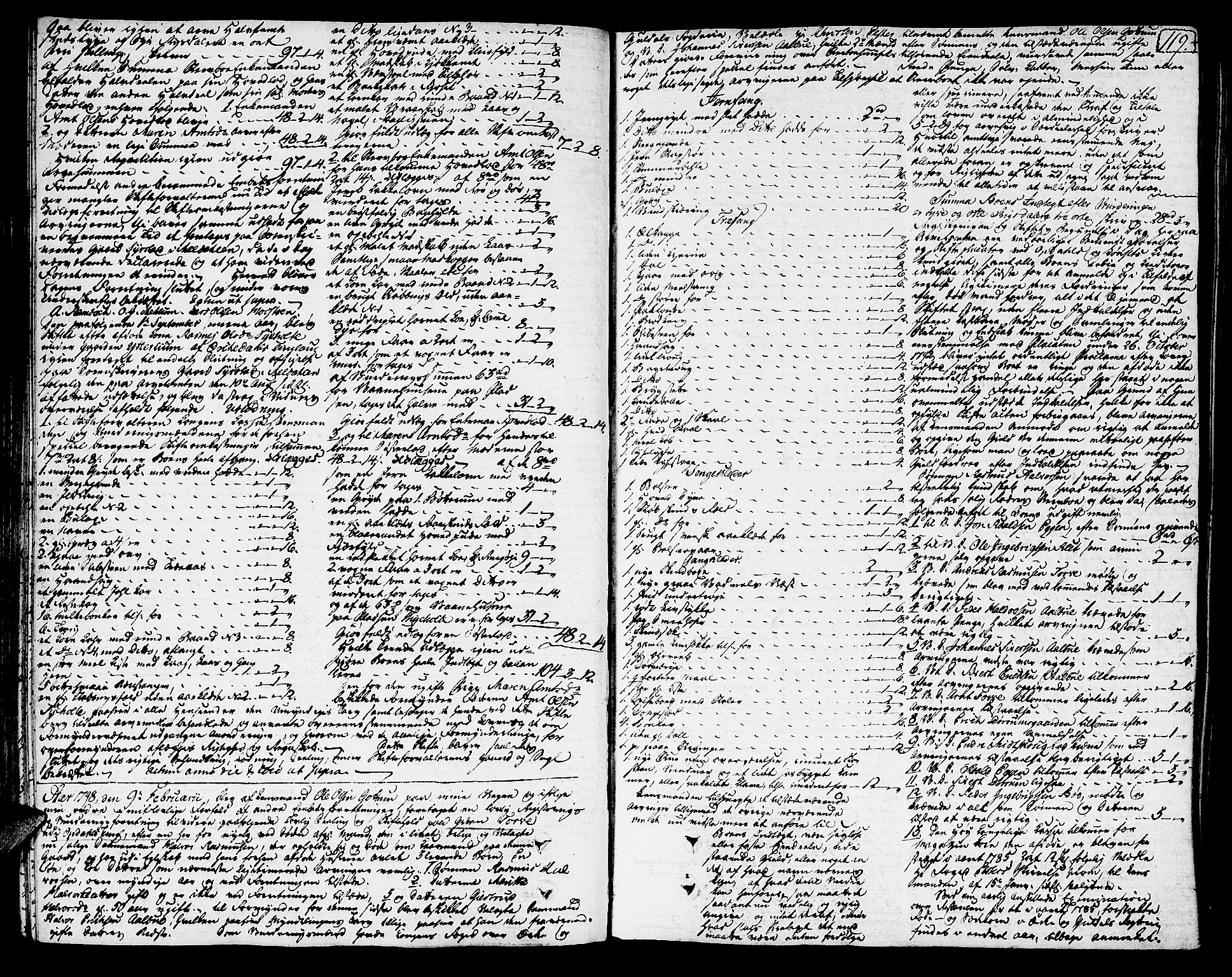 Orkdal sorenskriveri, SAT/A-4169/1/3/3Aa/L0009: Skifteprotokoller, 1796-1805, s. 118b-119a