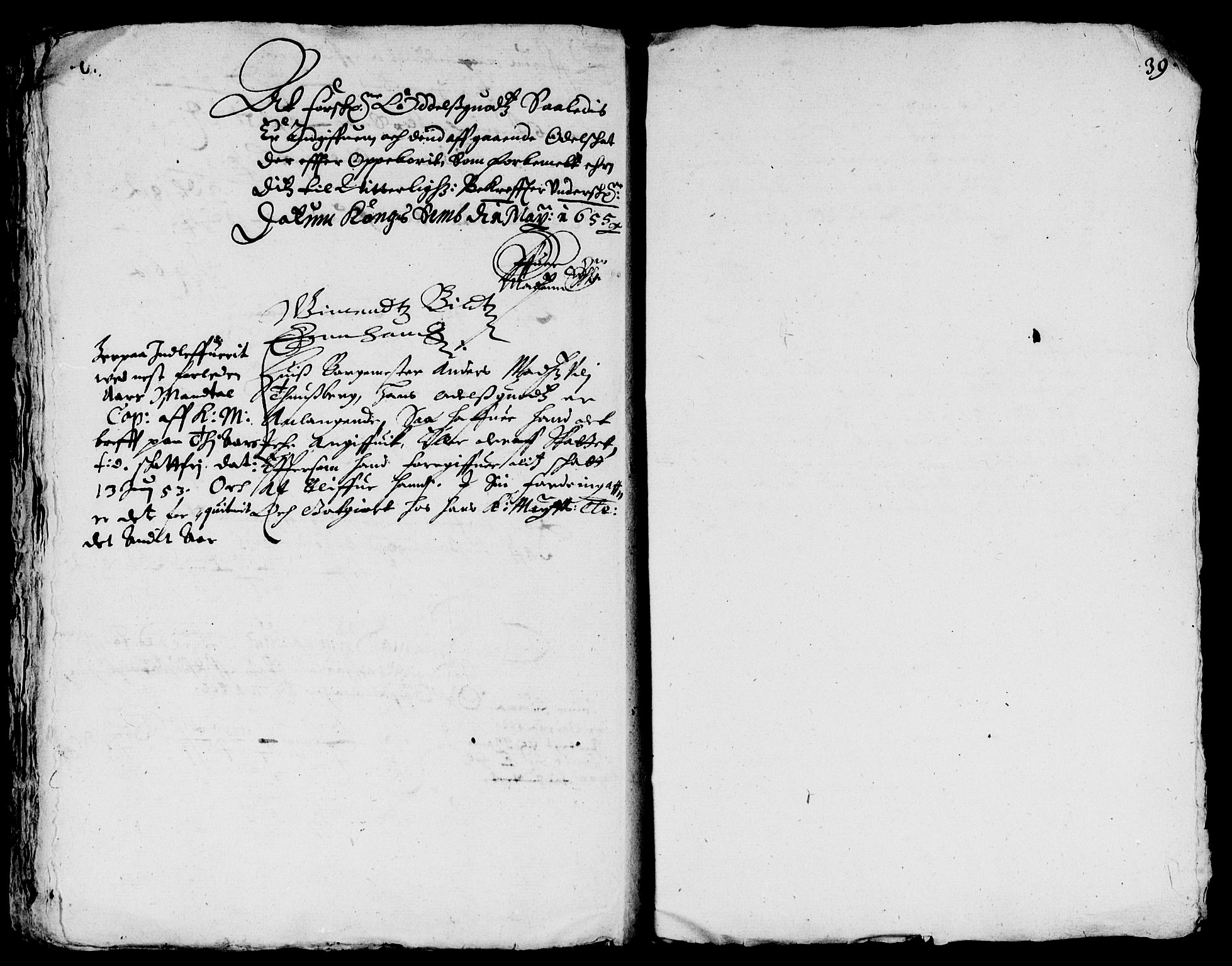 Rentekammeret inntil 1814, Reviderte regnskaper, Lensregnskaper, RA/EA-5023/R/Rb/Rbo/L0032: Tønsberg len, 1653-1656