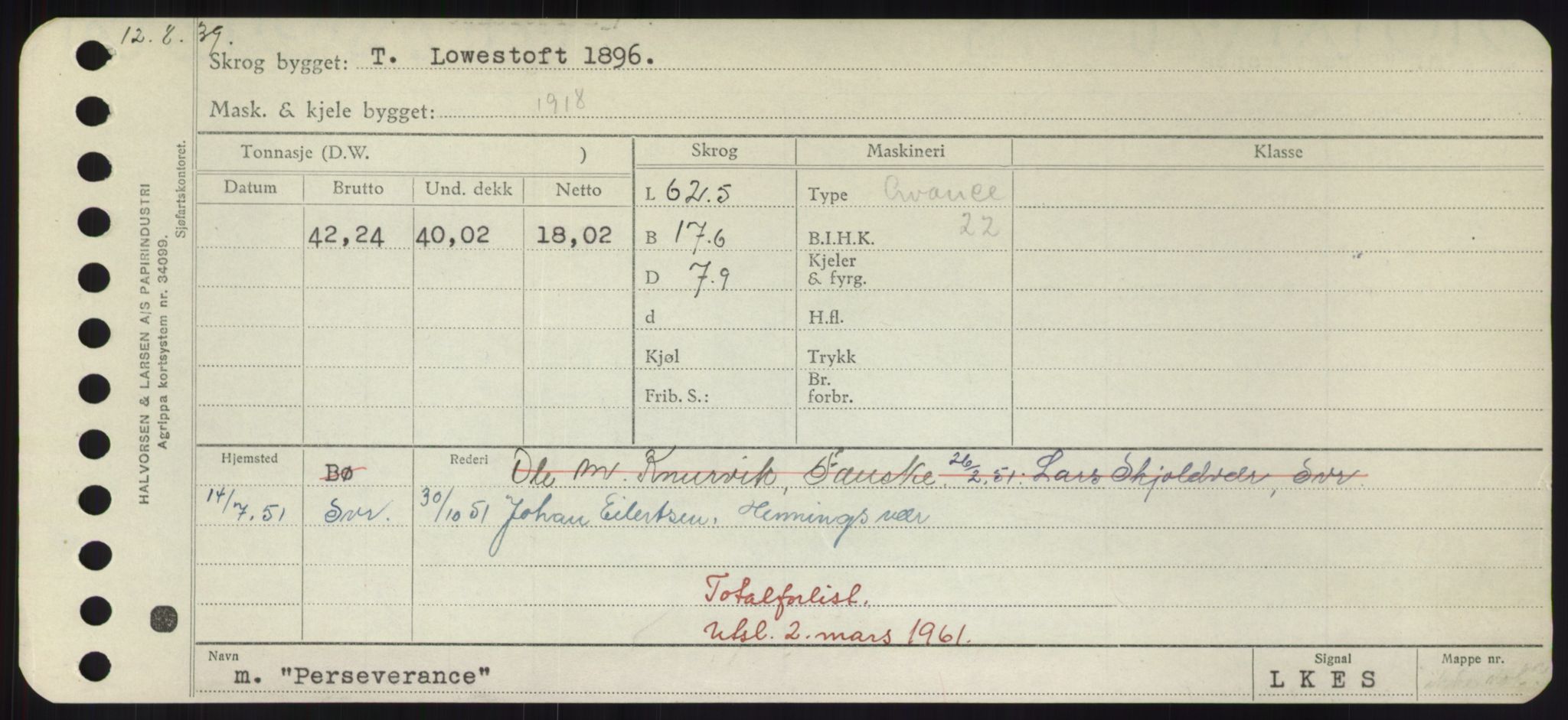 Sjøfartsdirektoratet med forløpere, Skipsmålingen, AV/RA-S-1627/H/Hd/L0029: Fartøy, P, s. 191