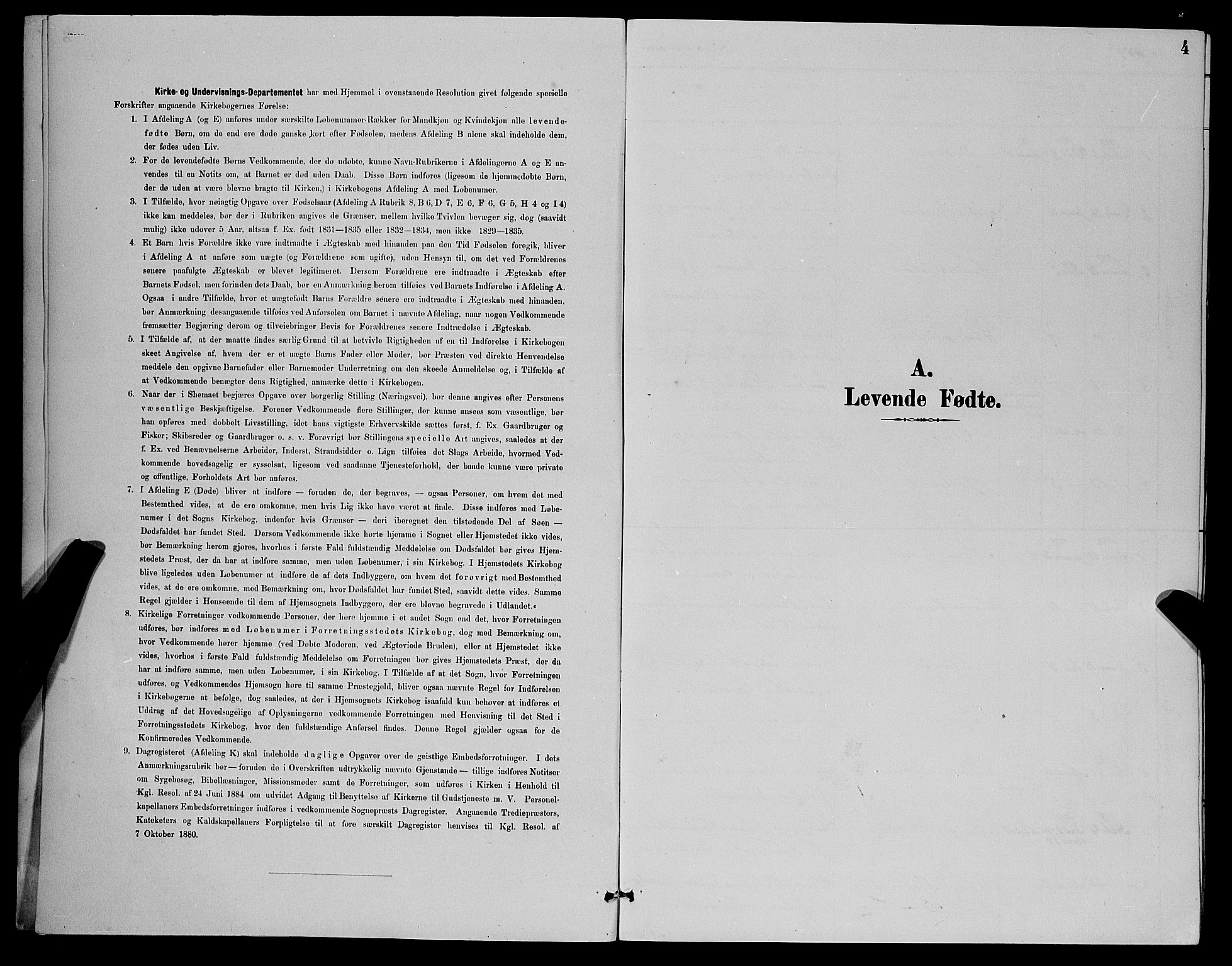 Fana Sokneprestembete, SAB/A-75101/H/Hab/Haba/L0002: Klokkerbok nr. A 2, 1889-1895, s. 4