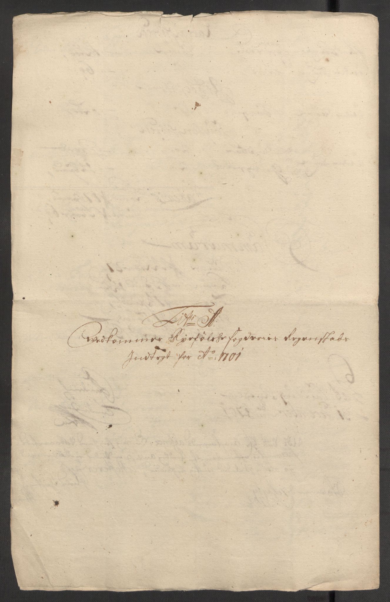 Rentekammeret inntil 1814, Reviderte regnskaper, Fogderegnskap, RA/EA-4092/R47/L2859: Fogderegnskap Ryfylke, 1701-1702, s. 20