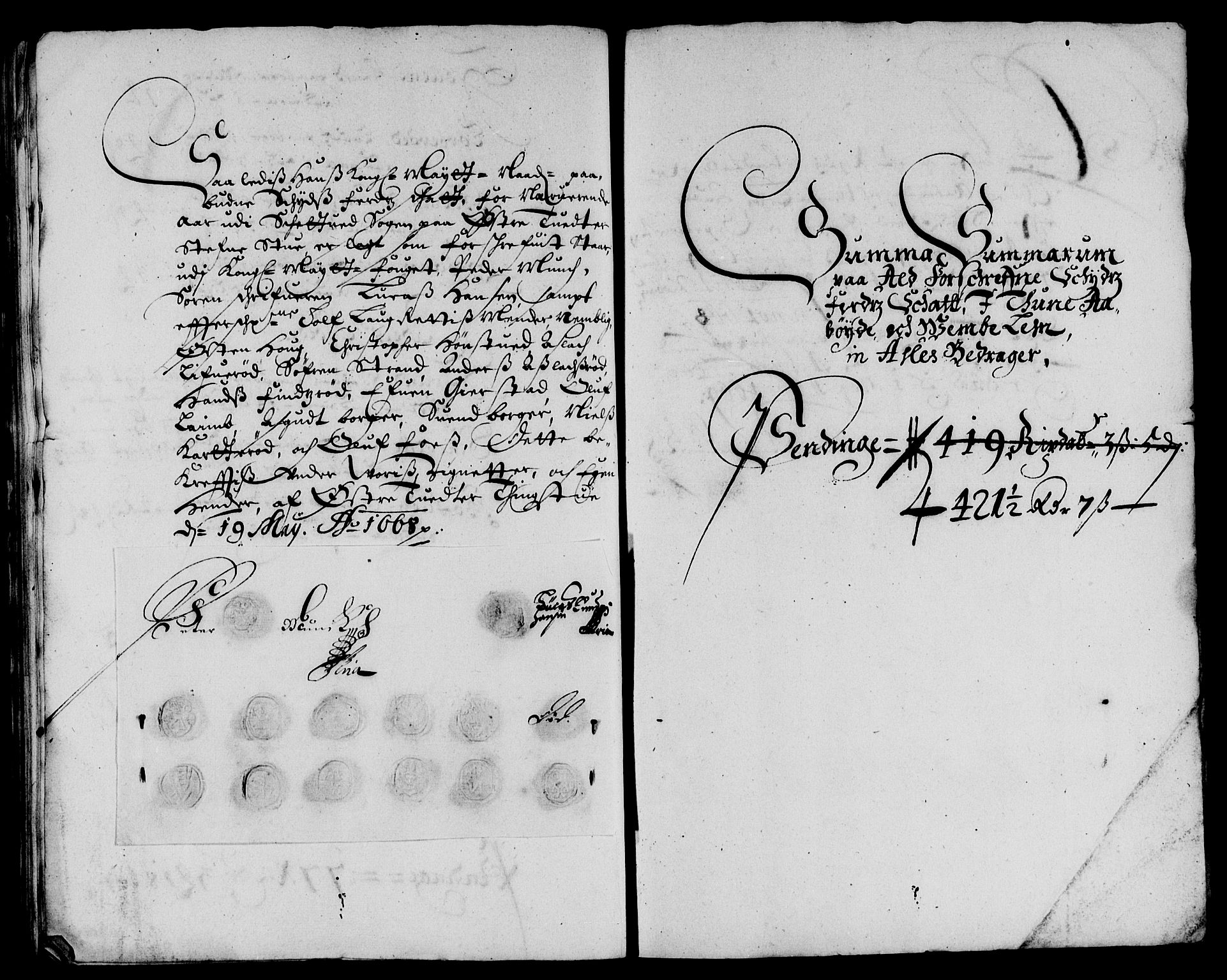 Rentekammeret inntil 1814, Reviderte regnskaper, Lensregnskaper, AV/RA-EA-5023/R/Rb/Rbc/L0012: Tune, Åbygge og Veme len, 1665-1668