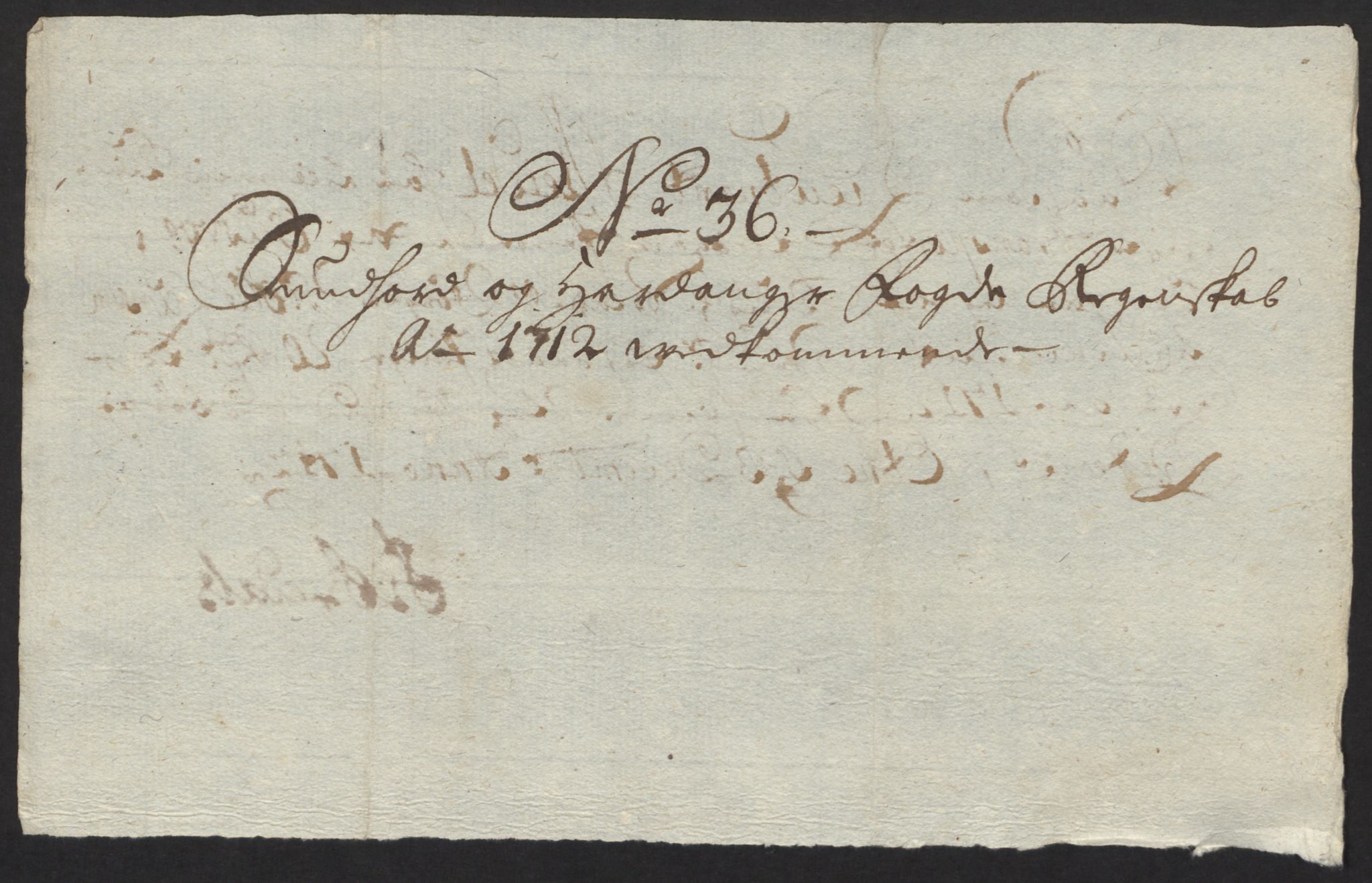 Rentekammeret inntil 1814, Reviderte regnskaper, Fogderegnskap, AV/RA-EA-4092/R48/L2988: Fogderegnskap Sunnhordland og Hardanger, 1712, s. 314