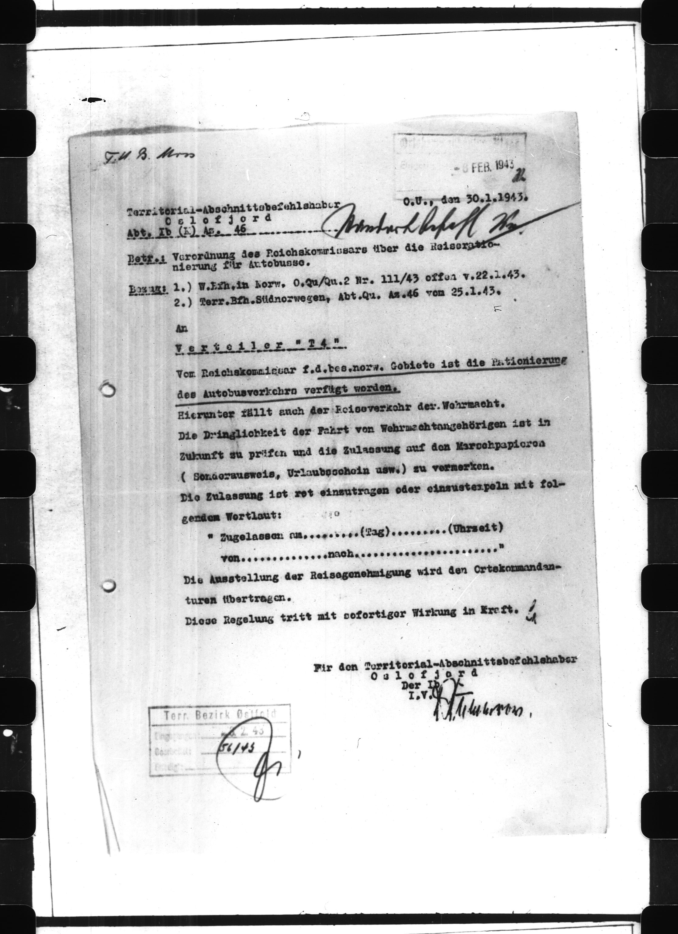 Documents Section, AV/RA-RAFA-2200/V/L0063: Film med LMDC Serial Numbers, 1940-1945, s. 153