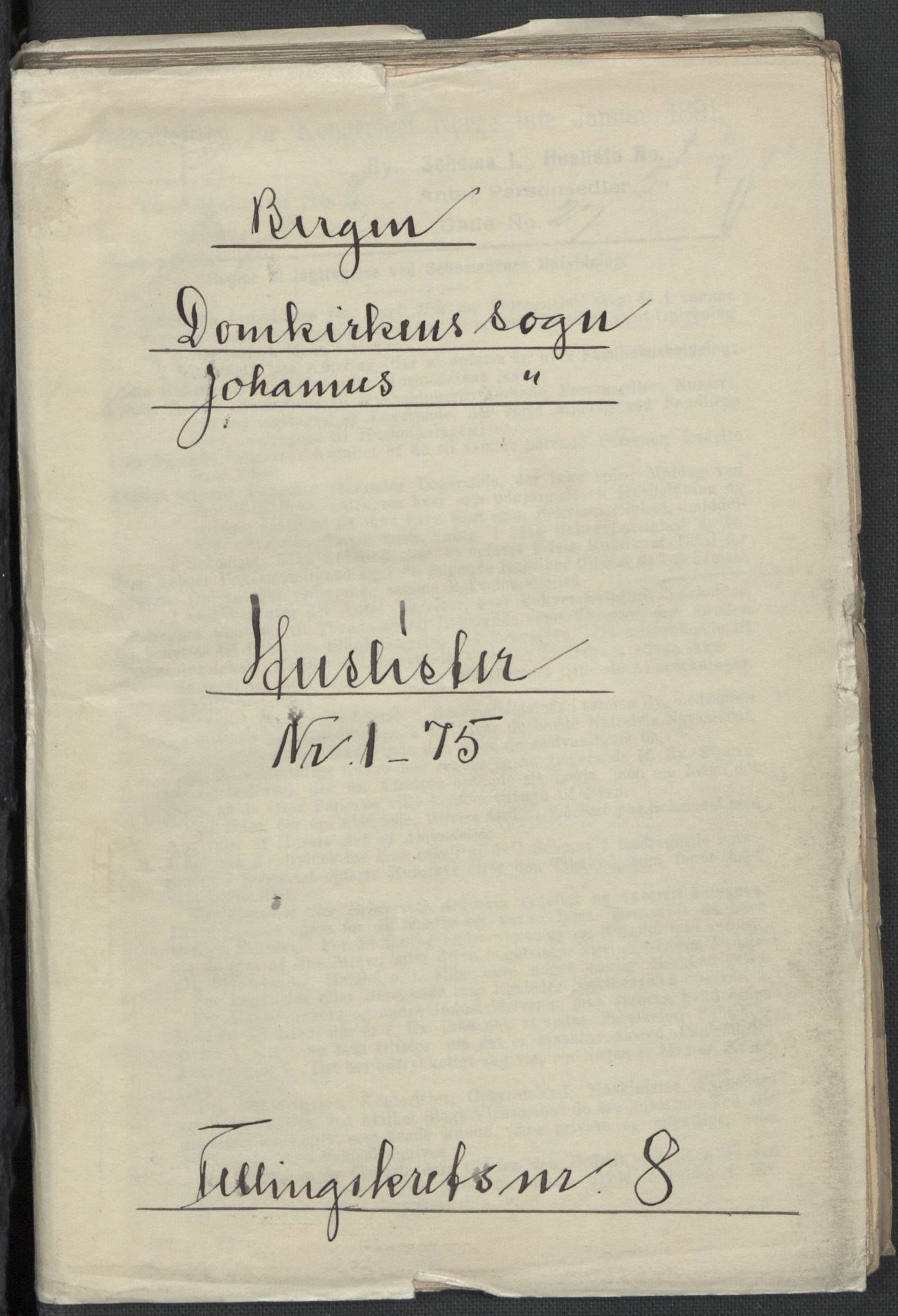 RA, Folketelling 1891 for 1301 Bergen kjøpstad, 1891, s. 1339