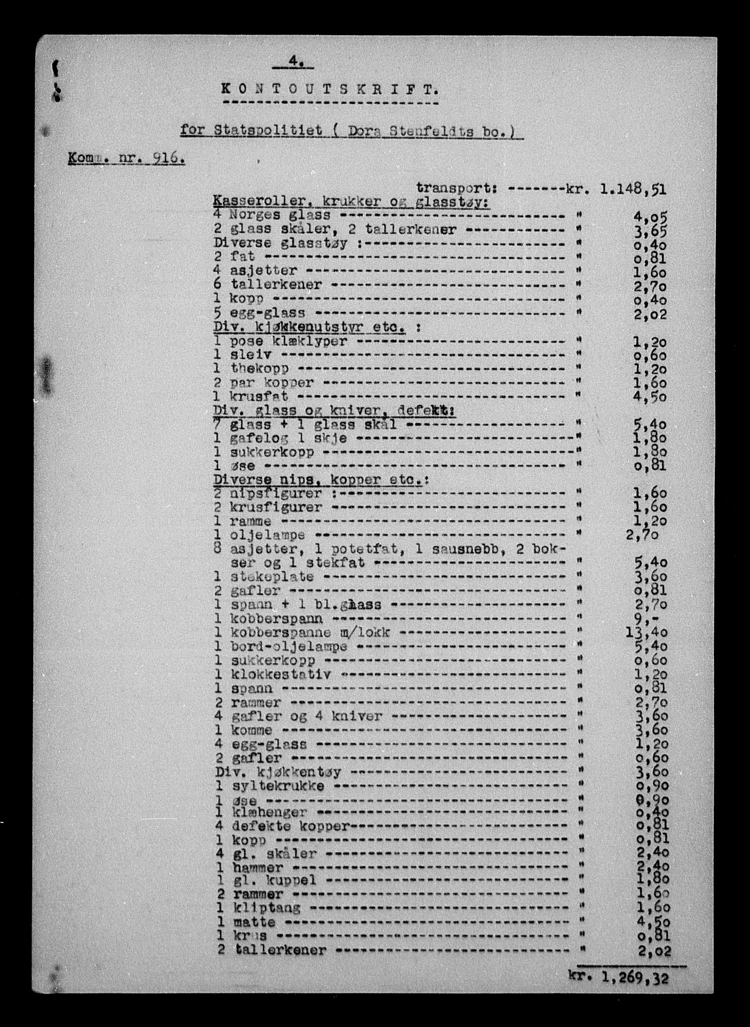 Justisdepartementet, Tilbakeføringskontoret for inndratte formuer, RA/S-1564/H/Hc/Hca/L0908: --, 1945-1947, s. 306