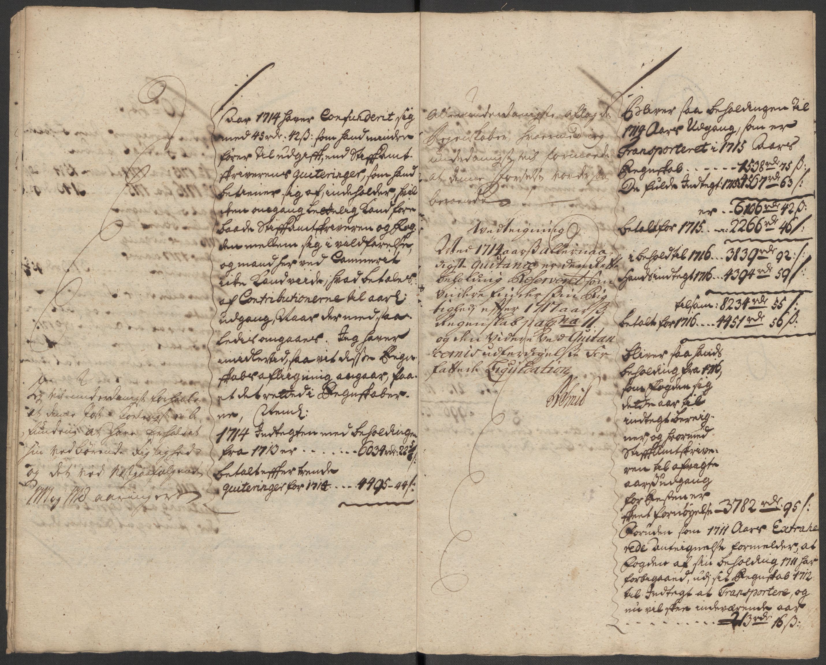 Rentekammeret inntil 1814, Reviderte regnskaper, Fogderegnskap, AV/RA-EA-4092/R64/L4437: Fogderegnskap Namdal, 1716, s. 252