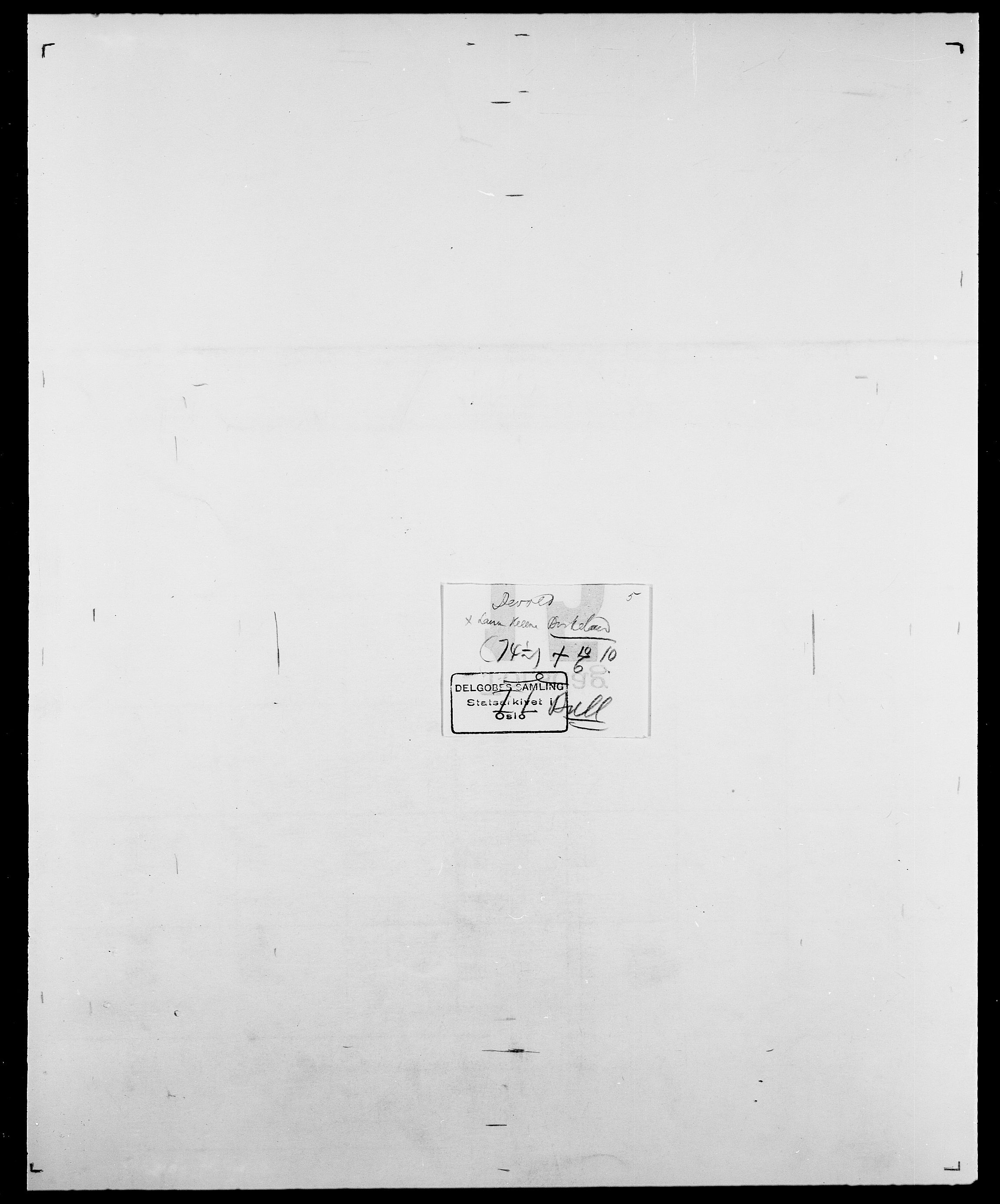 Delgobe, Charles Antoine - samling, AV/SAO-PAO-0038/D/Da/L0009: Dahl - v. Düren, s. 518