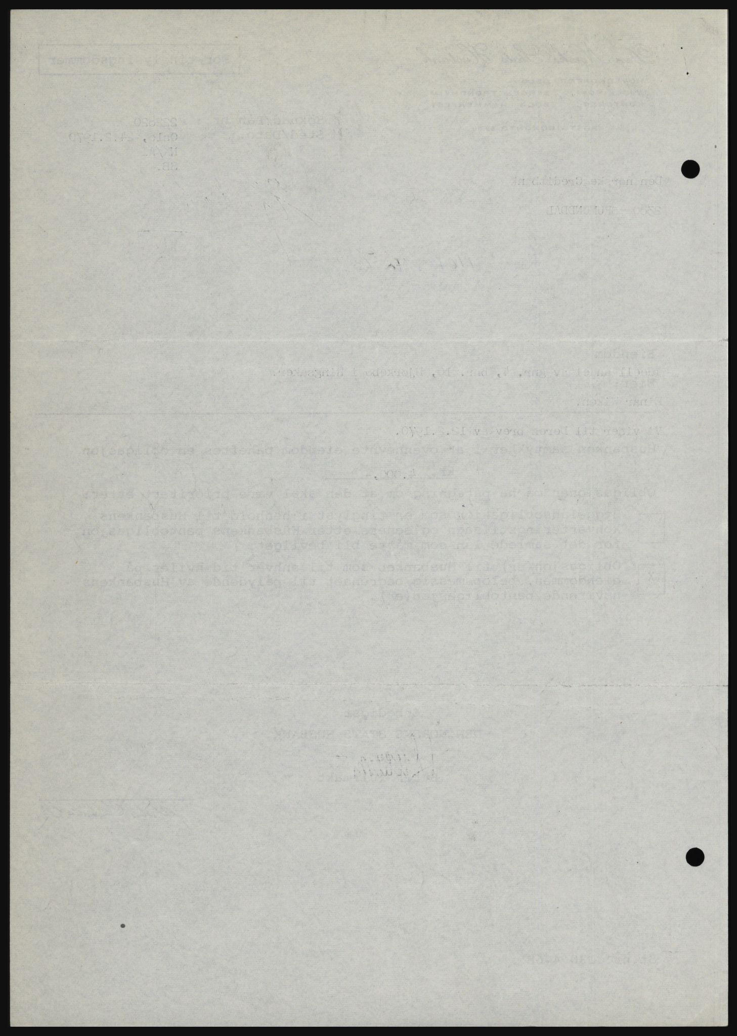 Nord-Hedmark sorenskriveri, SAH/TING-012/H/Hc/L0033: Pantebok nr. 33, 1970-1970, Dagboknr: 1167/1970