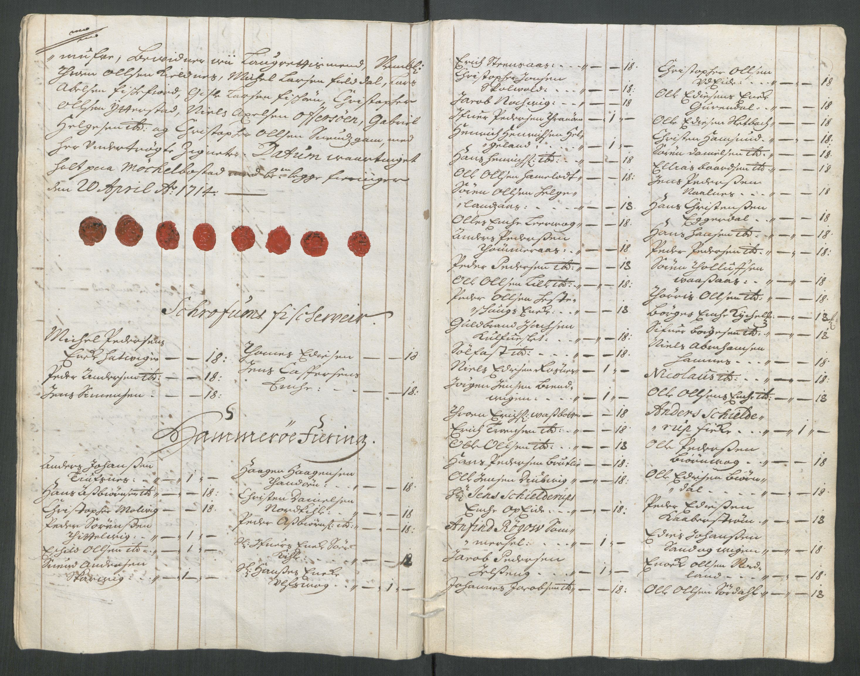 Rentekammeret inntil 1814, Reviderte regnskaper, Fogderegnskap, AV/RA-EA-4092/R66/L4584: Fogderegnskap Salten, 1714, s. 215