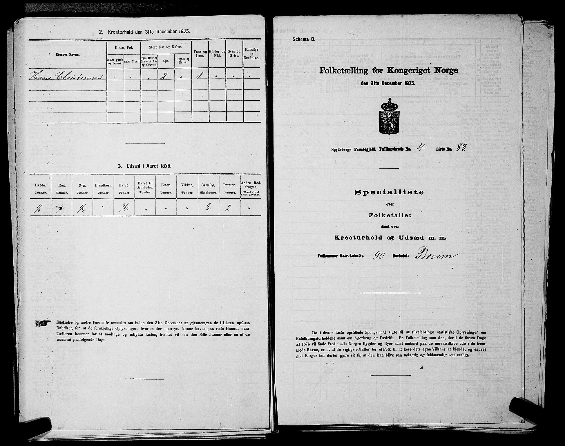 RA, Folketelling 1875 for 0123P Spydeberg prestegjeld, 1875, s. 862