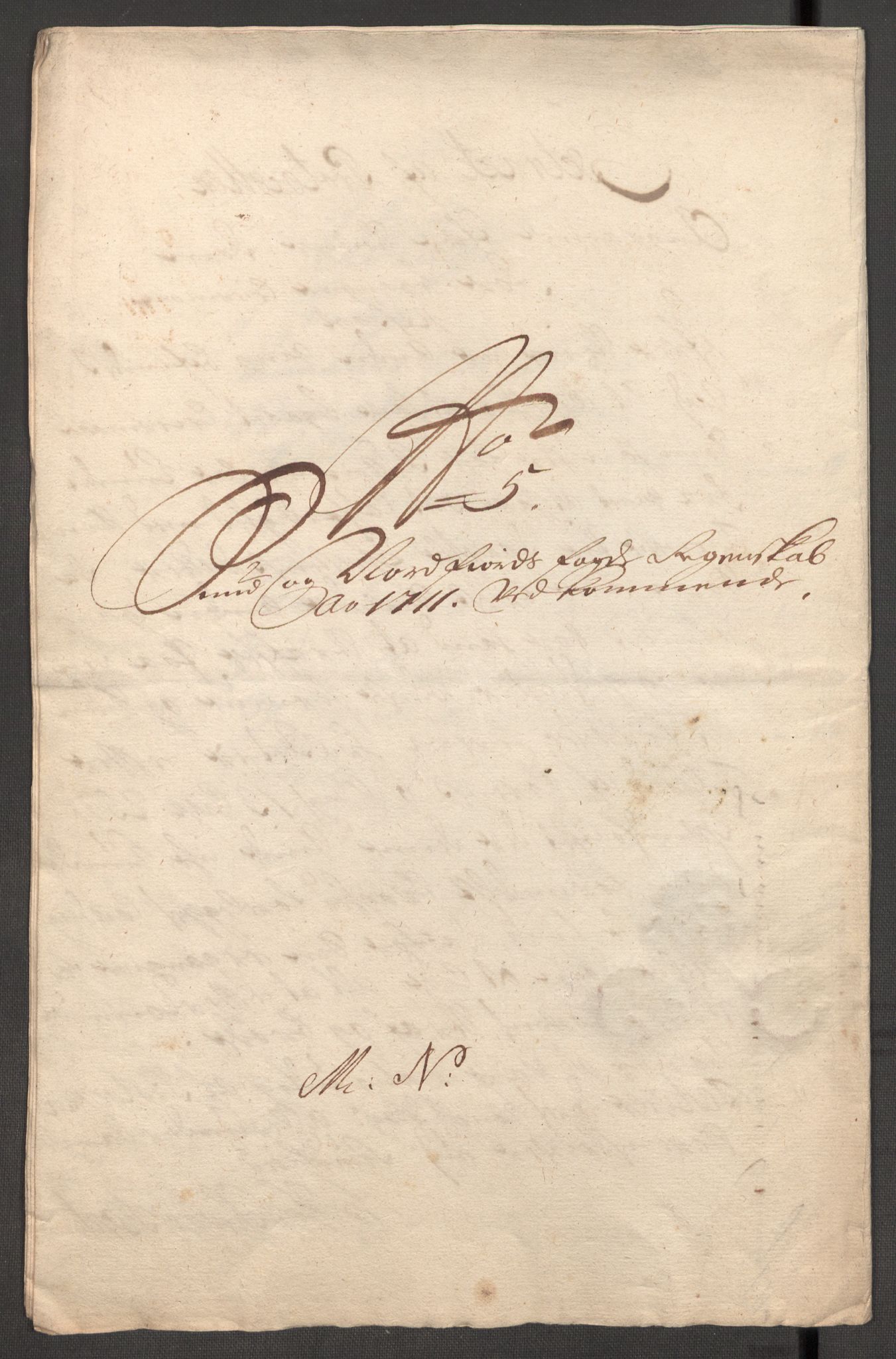 Rentekammeret inntil 1814, Reviderte regnskaper, Fogderegnskap, RA/EA-4092/R53/L3433: Fogderegnskap Sunn- og Nordfjord, 1710-1711, s. 254