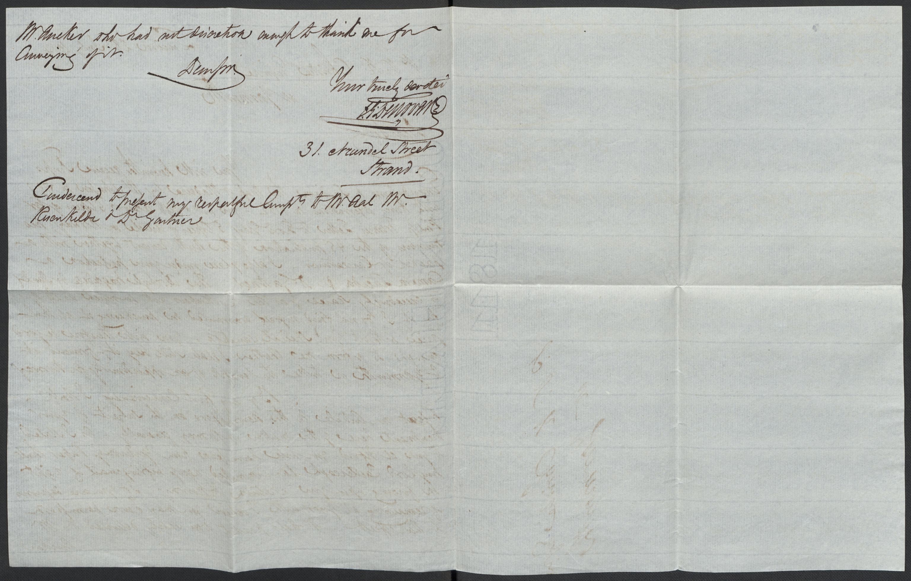 Christie, Wilhelm Frimann Koren, RA/PA-0014/F/L0004: Christies dokumenter fra 1814, 1814, s. 182