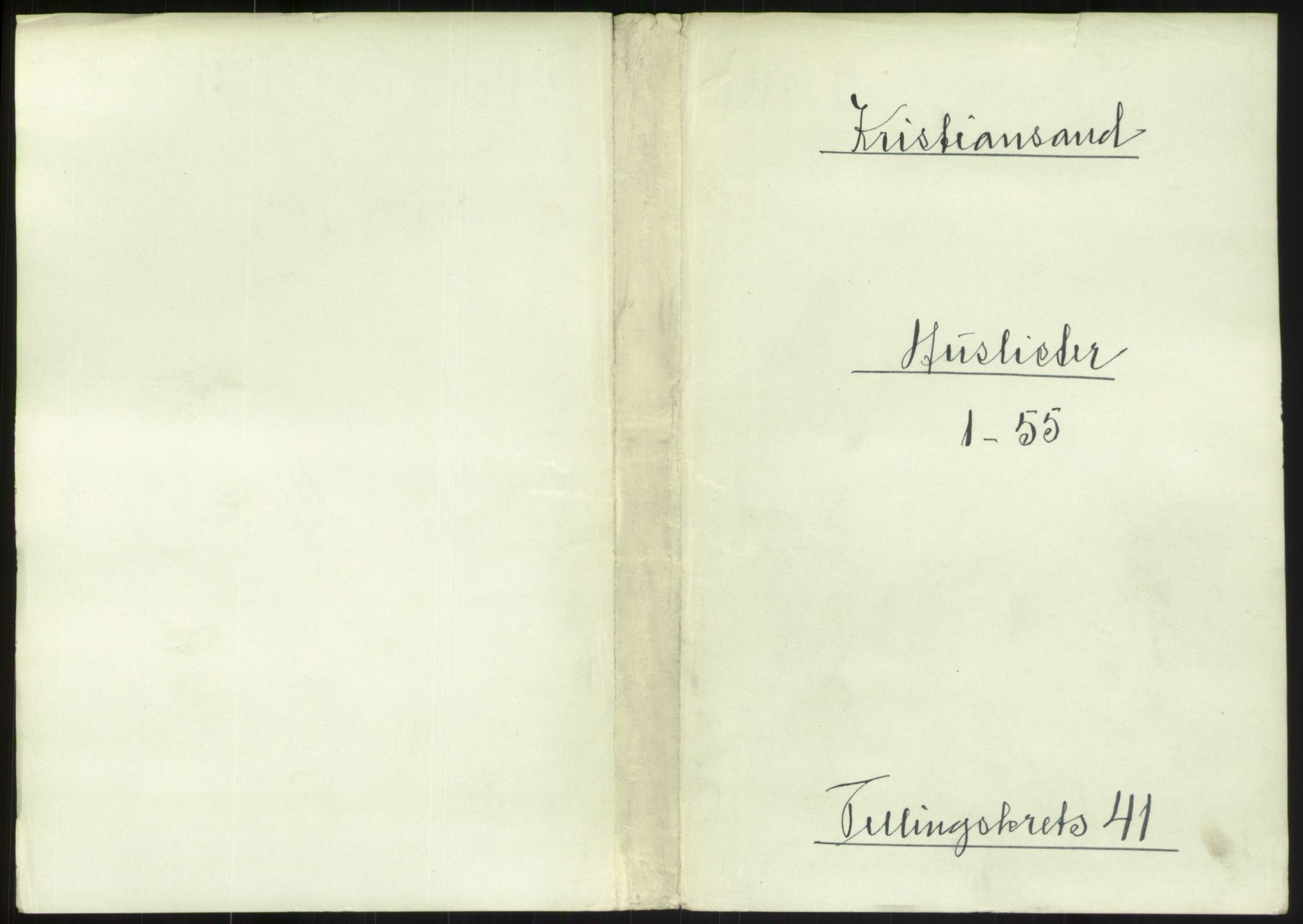 RA, Folketelling 1891 for 1001 Kristiansand kjøpstad, 1891, s. 2168