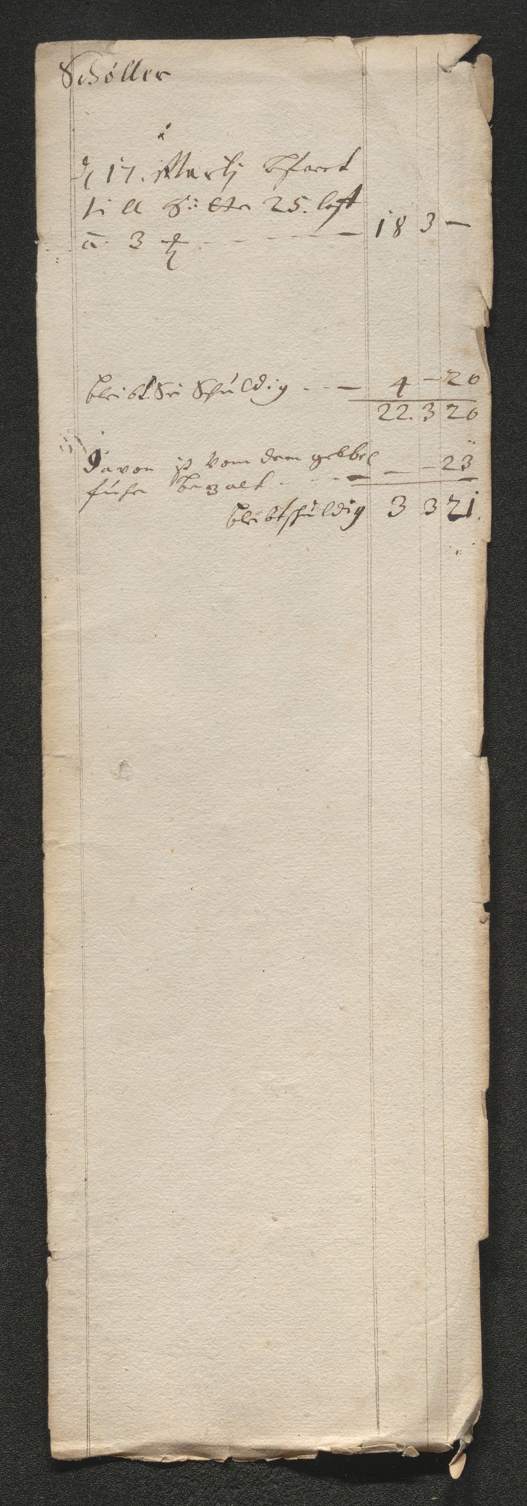 Kongsberg Sølvverk 1623-1816, AV/SAKO-EA-3135/001/D/Dc/Dcd/L0046: Utgiftsregnskap for gruver m.m., 1679, s. 267