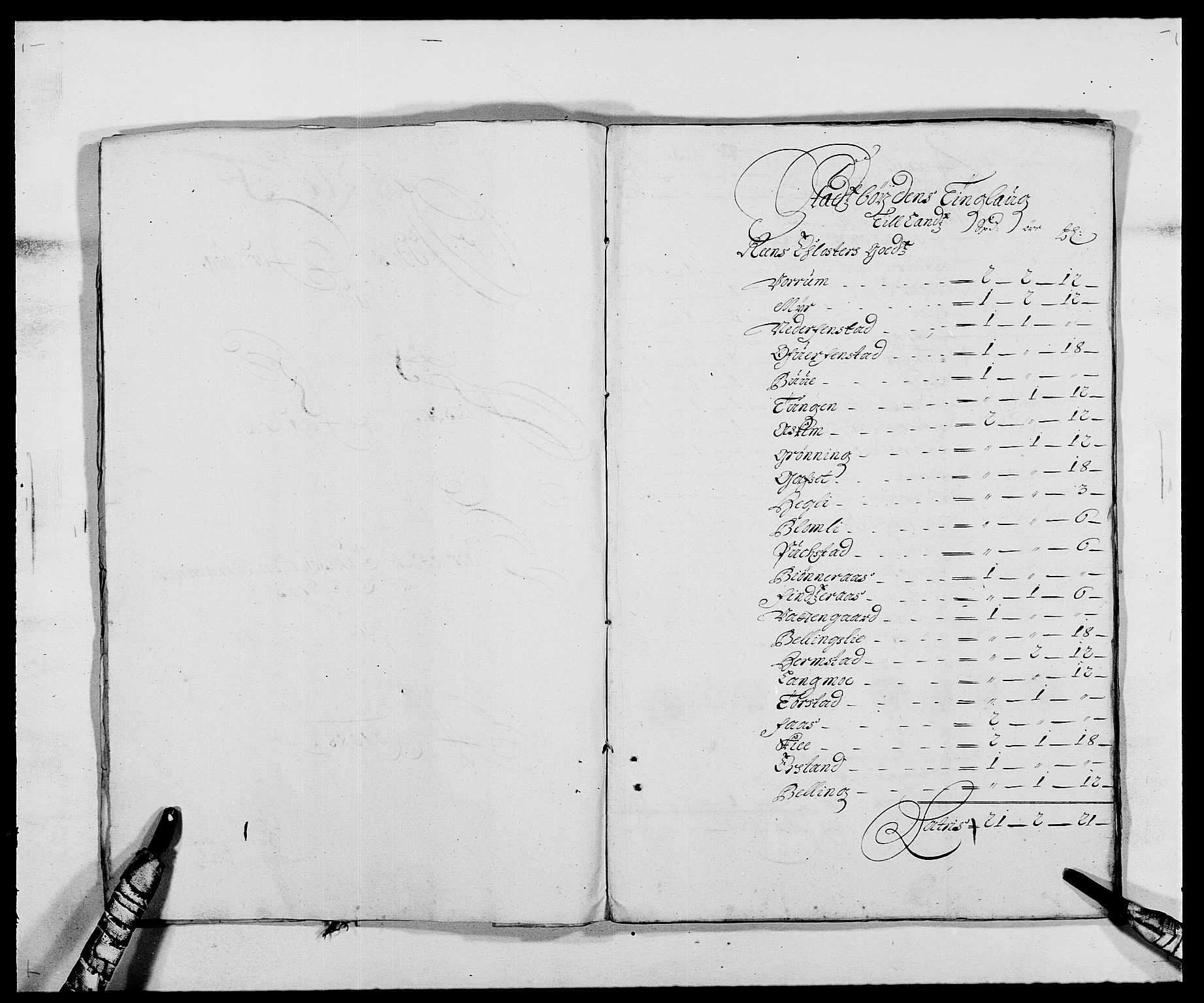 Rentekammeret inntil 1814, Reviderte regnskaper, Fogderegnskap, RA/EA-4092/R57/L3846: Fogderegnskap Fosen, 1688, s. 85