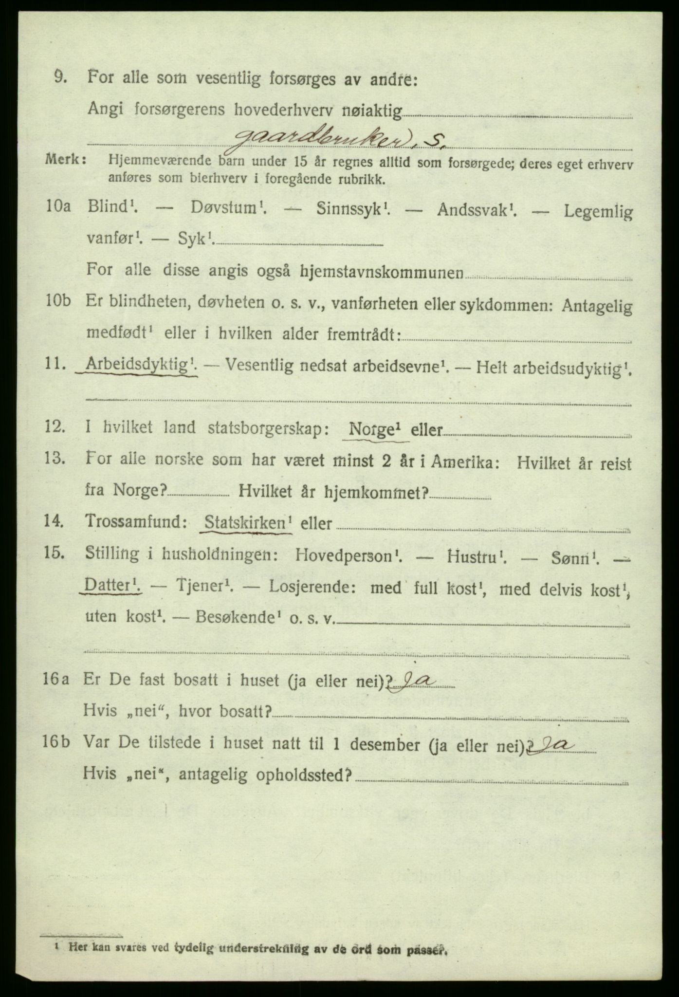 SAB, Folketelling 1920 for 1259 Hjelme herred, 1920, s. 391