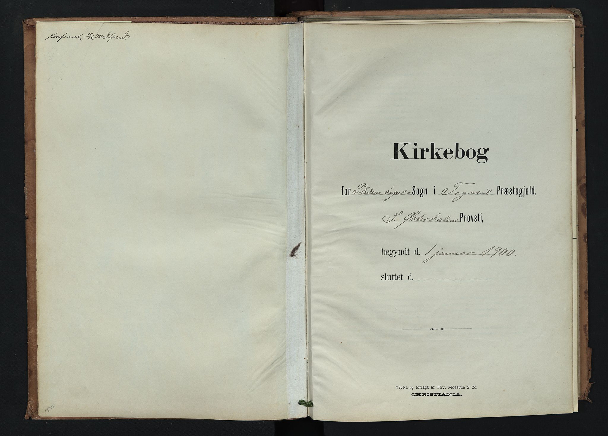 Trysil prestekontor, AV/SAH-PREST-046/H/Ha/Hab/L0008: Klokkerbok nr. 8, 1900-1950