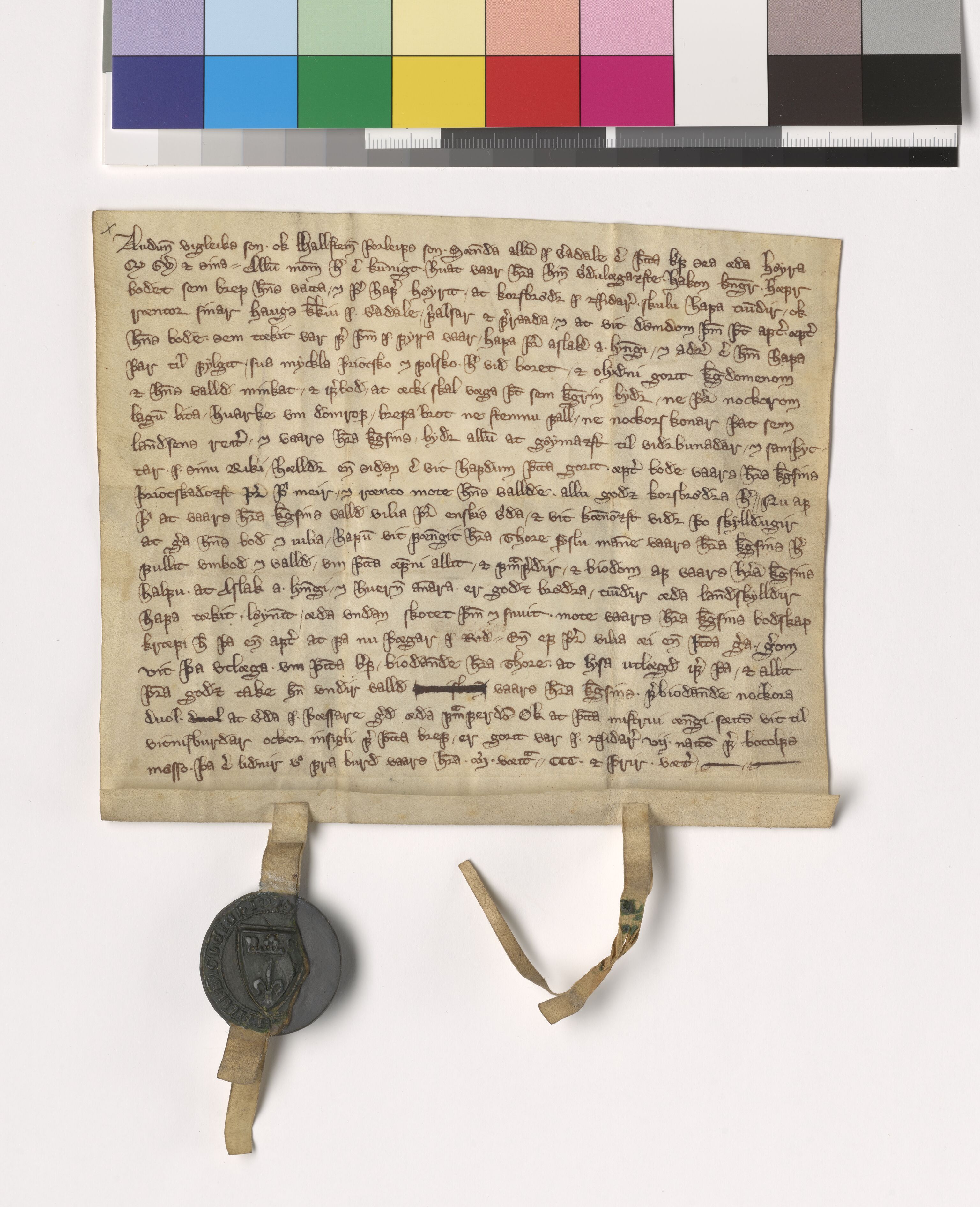 Riksarkivets diplomsamling, AV/RA-EA-5965/F05/L0024: NRA AM fasc. 7 nr. 13-15, 1303-1307, s. 2