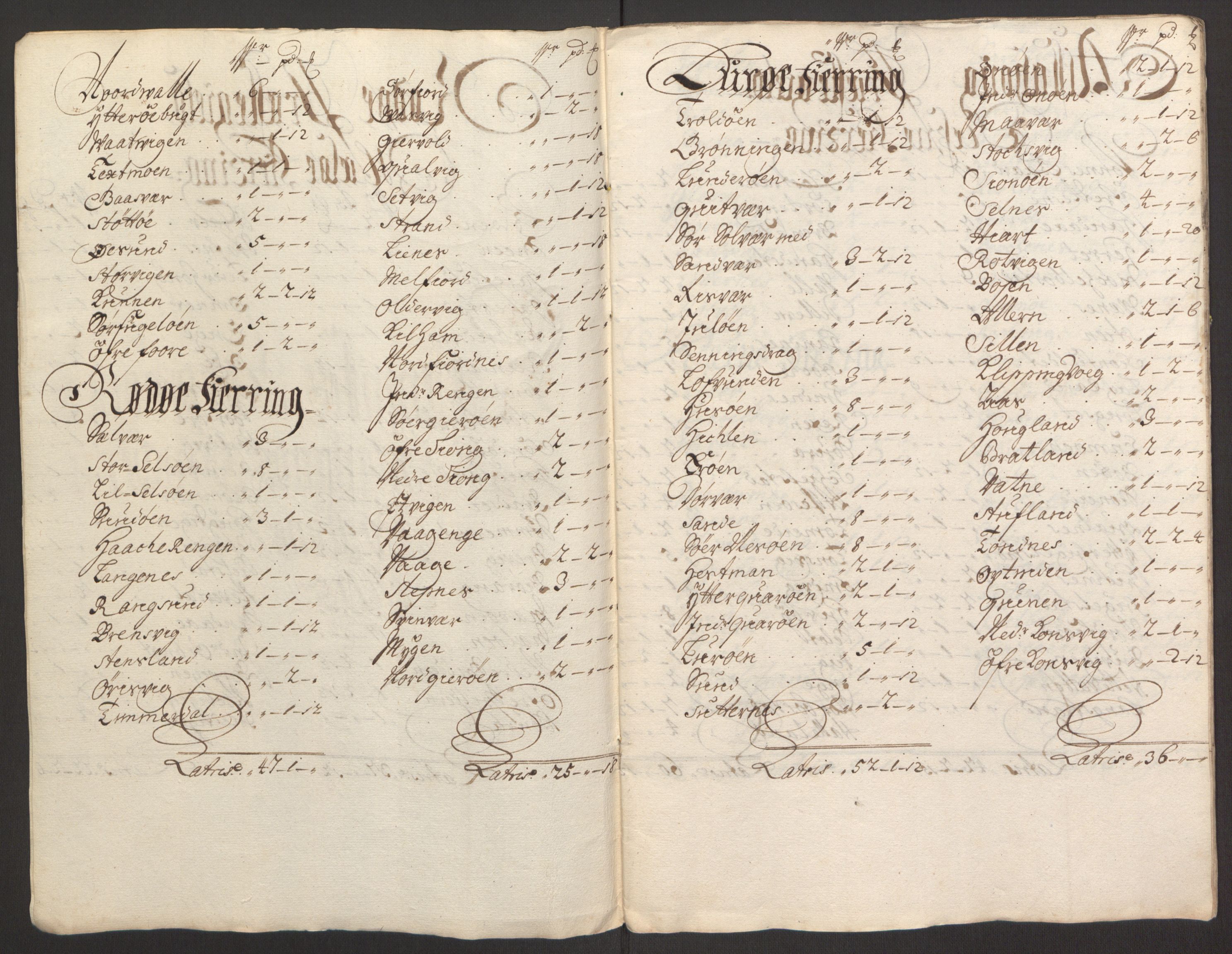 Rentekammeret inntil 1814, Reviderte regnskaper, Fogderegnskap, RA/EA-4092/R65/L4505: Fogderegnskap Helgeland, 1693-1696, s. 351