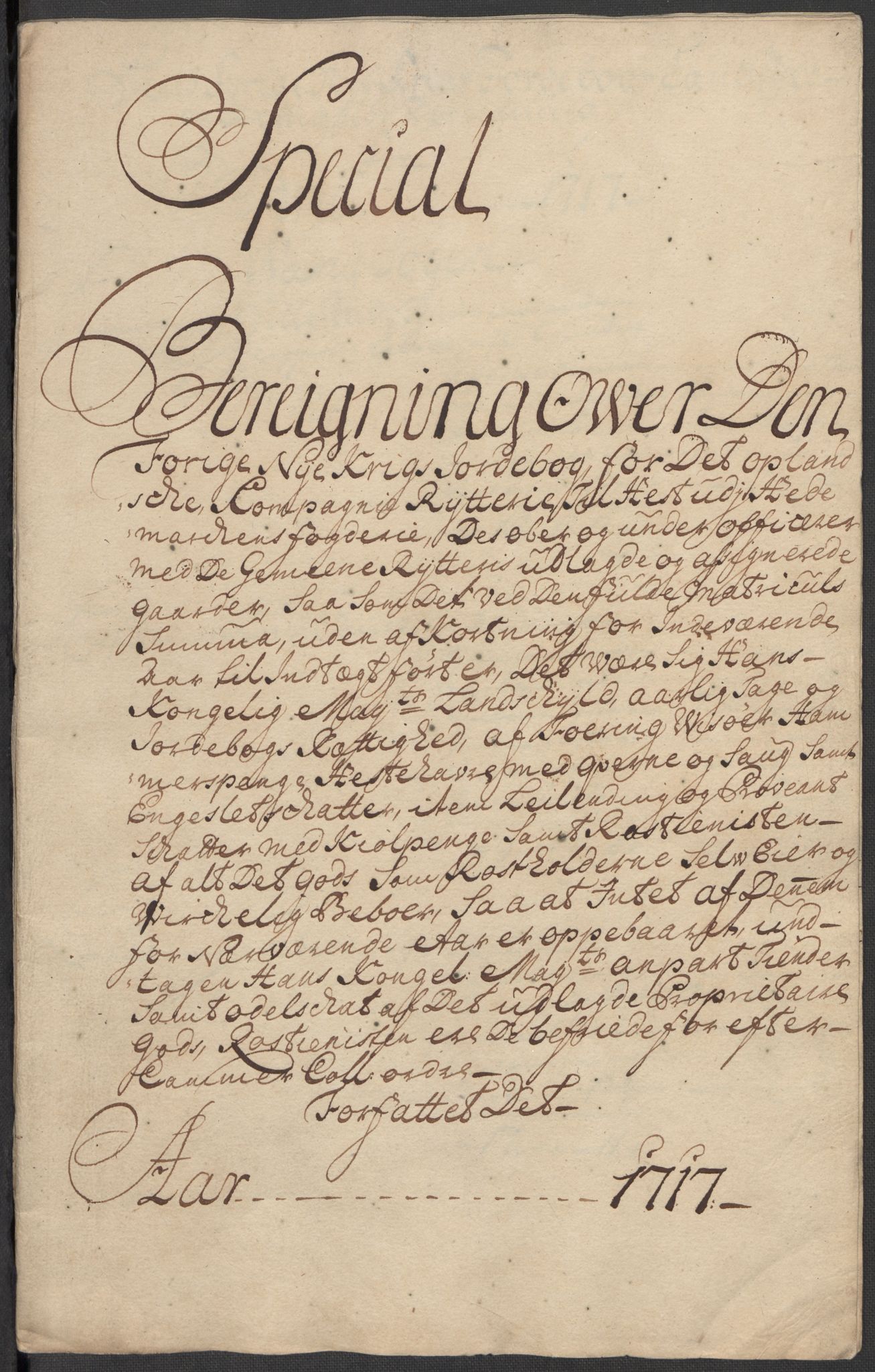Rentekammeret inntil 1814, Reviderte regnskaper, Fogderegnskap, RA/EA-4092/R16/L1056: Fogderegnskap Hedmark, 1717, s. 281