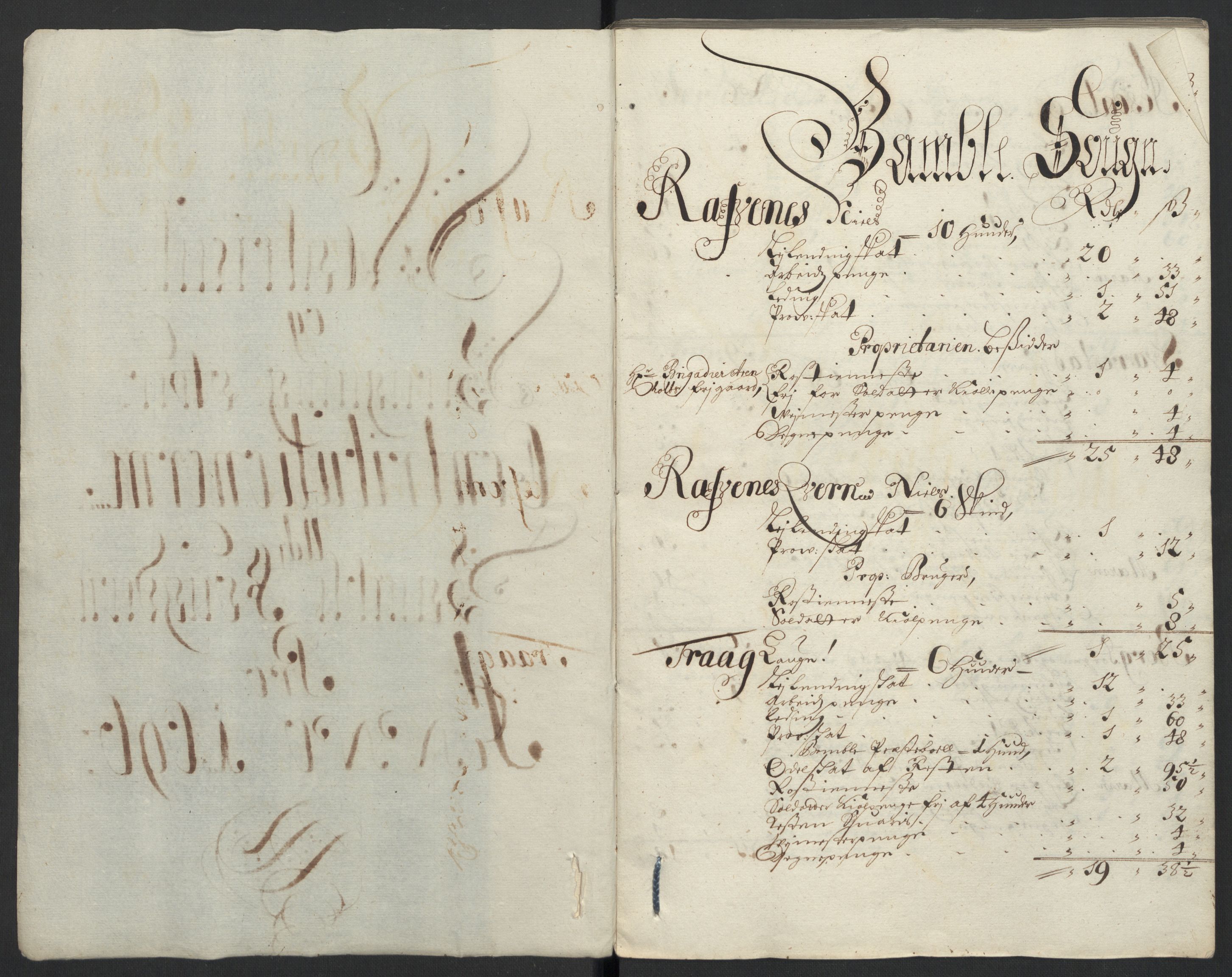 Rentekammeret inntil 1814, Reviderte regnskaper, Fogderegnskap, RA/EA-4092/R36/L2095: Fogderegnskap Øvre og Nedre Telemark og Bamble, 1696, s. 52