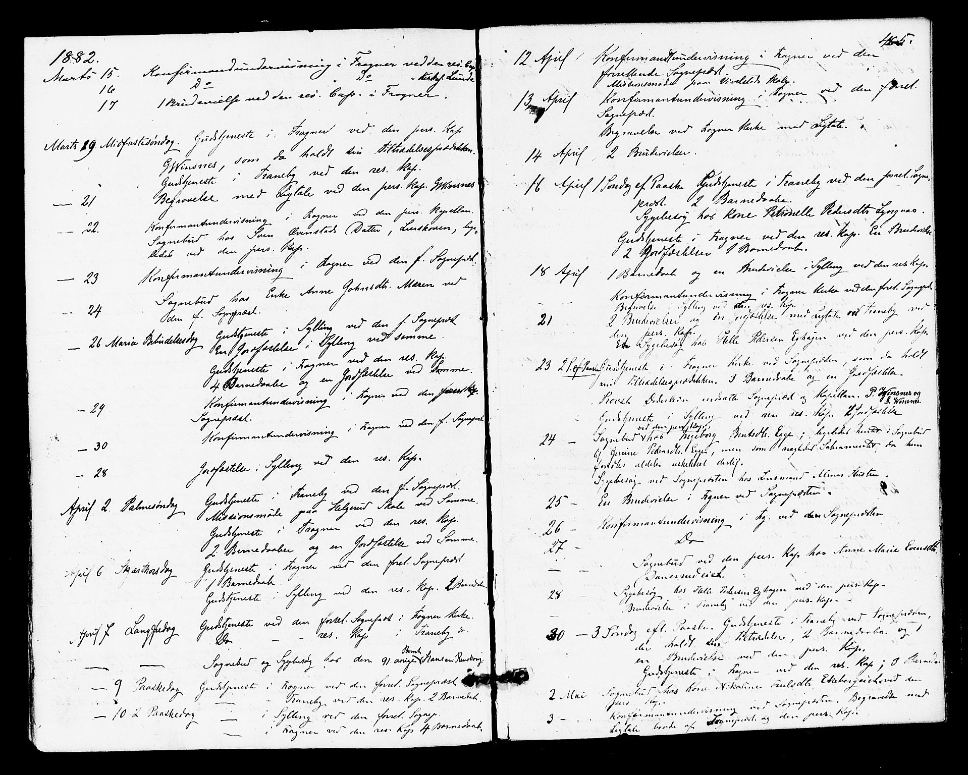 Lier kirkebøker, AV/SAKO-A-230/F/Fa/L0014: Ministerialbok nr. I 14, 1875-1882, s. 465