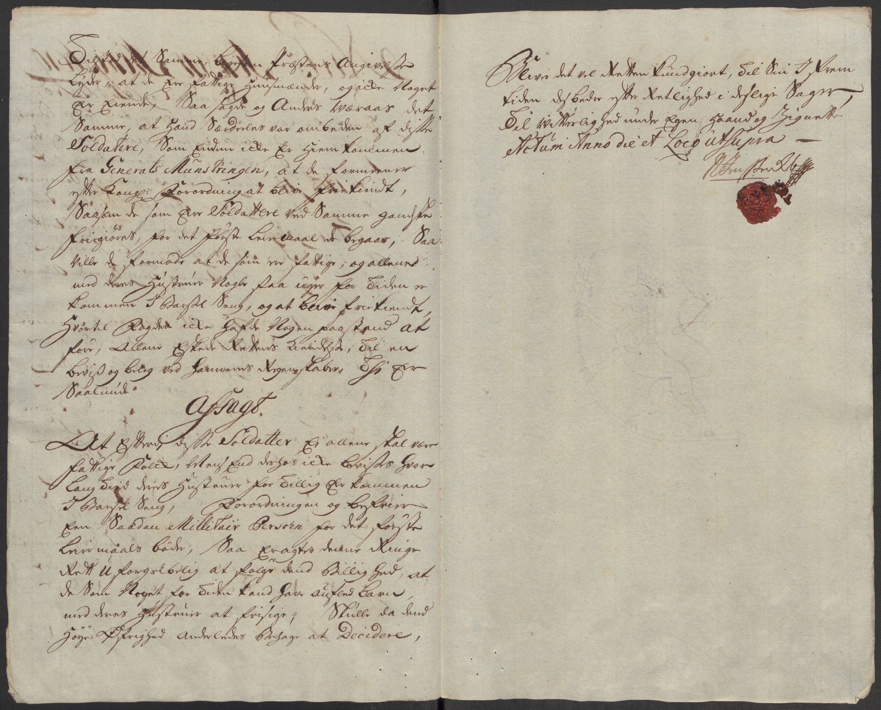 Rentekammeret inntil 1814, Reviderte regnskaper, Fogderegnskap, AV/RA-EA-4092/R24/L1591: Fogderegnskap Numedal og Sandsvær, 1715, s. 261