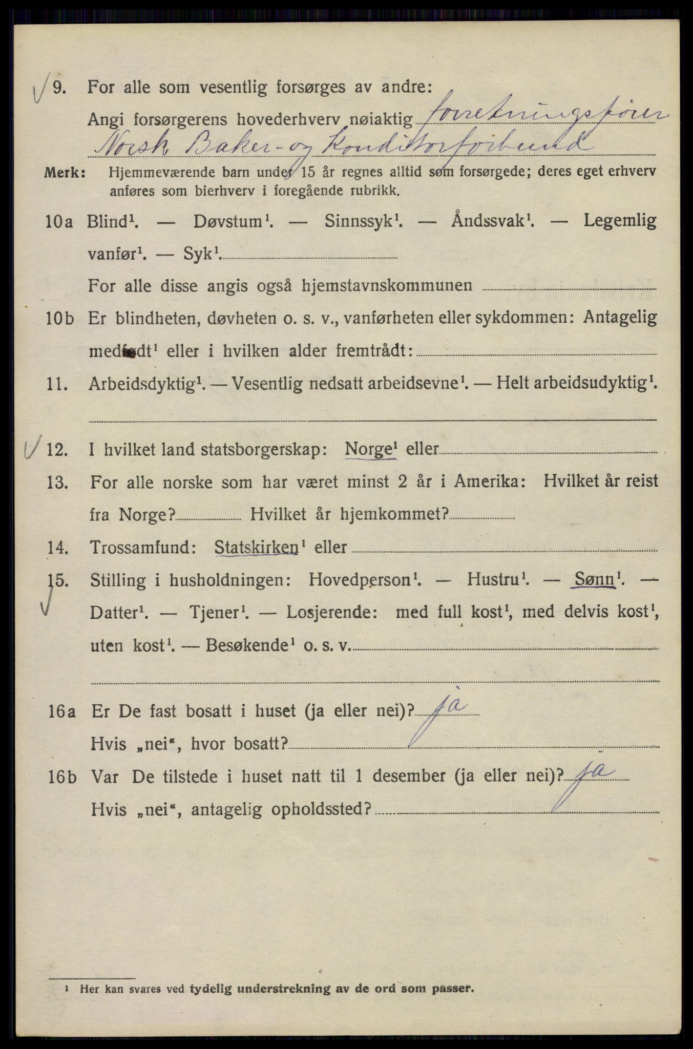 SAO, Folketelling 1920 for 0301 Kristiania kjøpstad, 1920, s. 542438