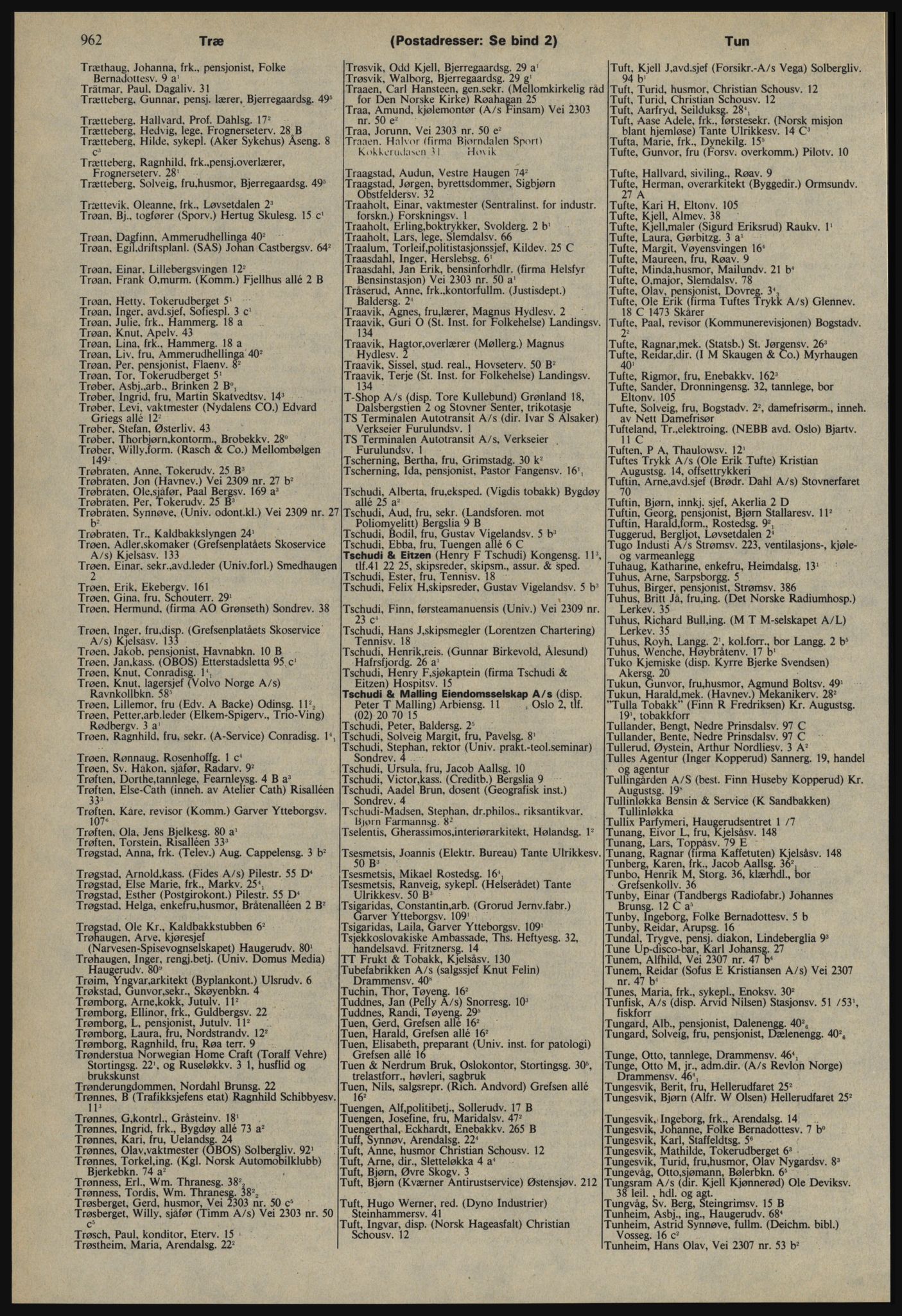 Kristiania/Oslo adressebok, PUBL/-, 1978-1979, s. 962