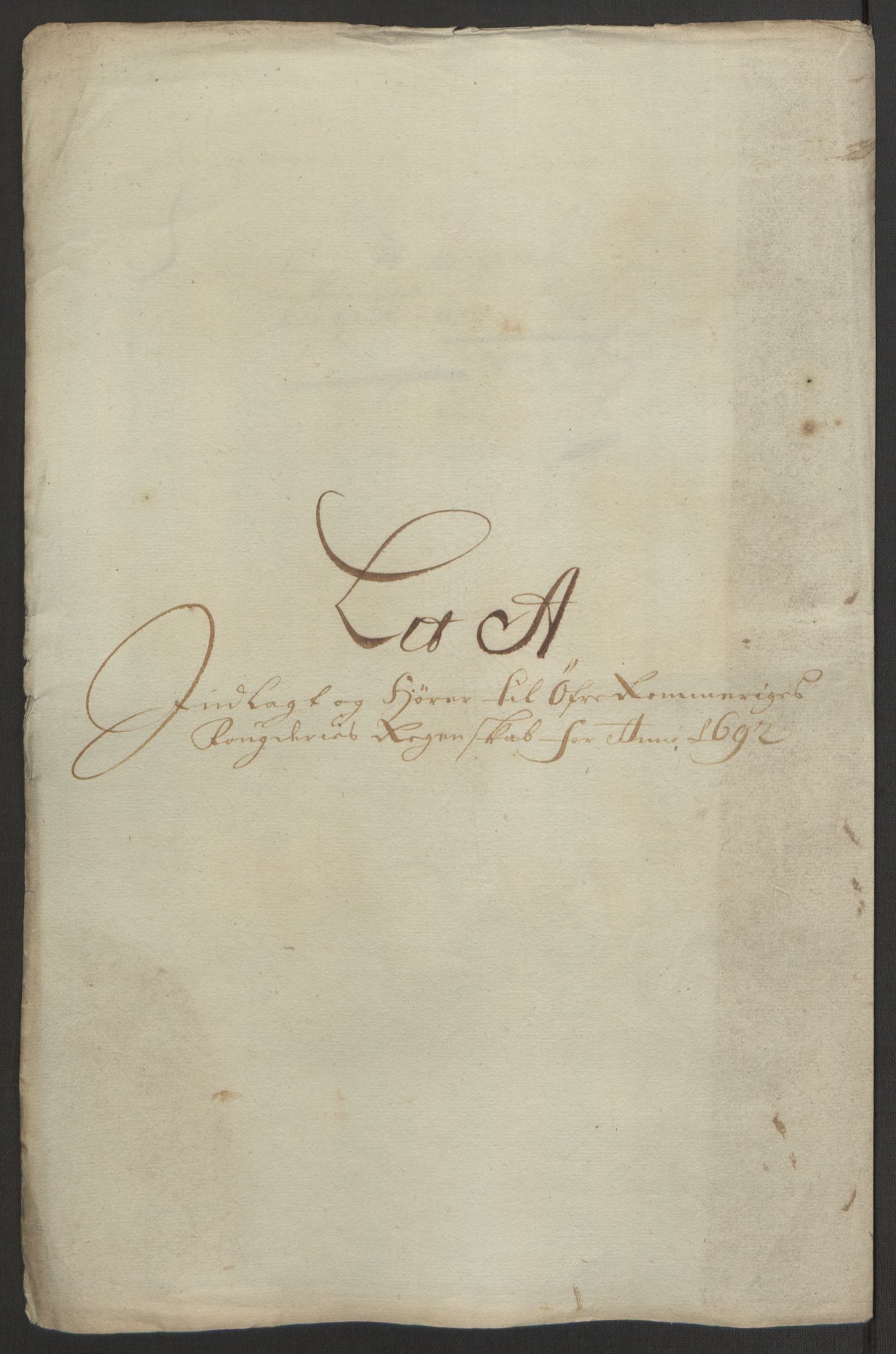 Rentekammeret inntil 1814, Reviderte regnskaper, Fogderegnskap, RA/EA-4092/R12/L0704: Fogderegnskap Øvre Romerike, 1692, s. 18