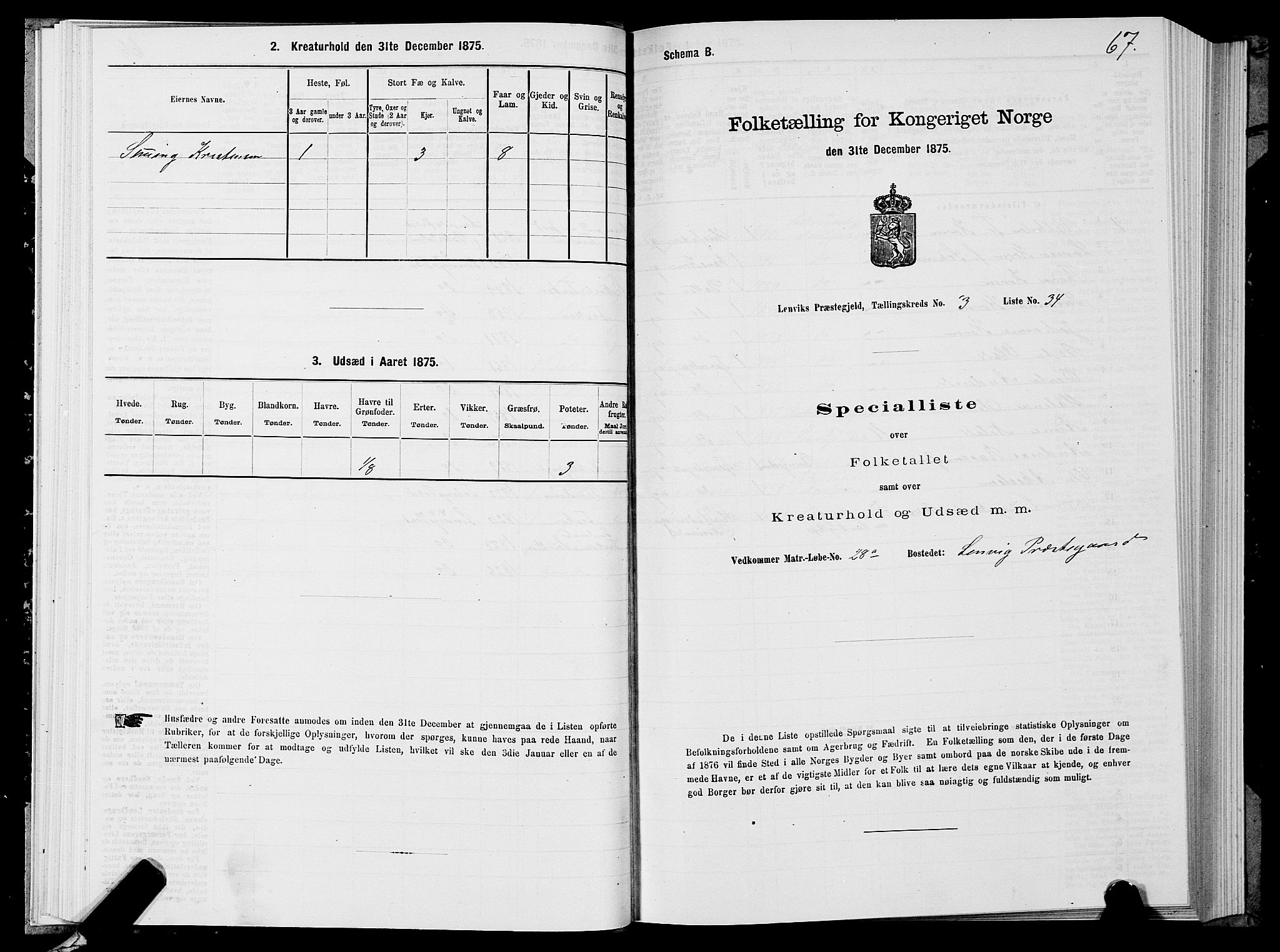 SATØ, Folketelling 1875 for 1931P Lenvik prestegjeld, 1875, s. 2067