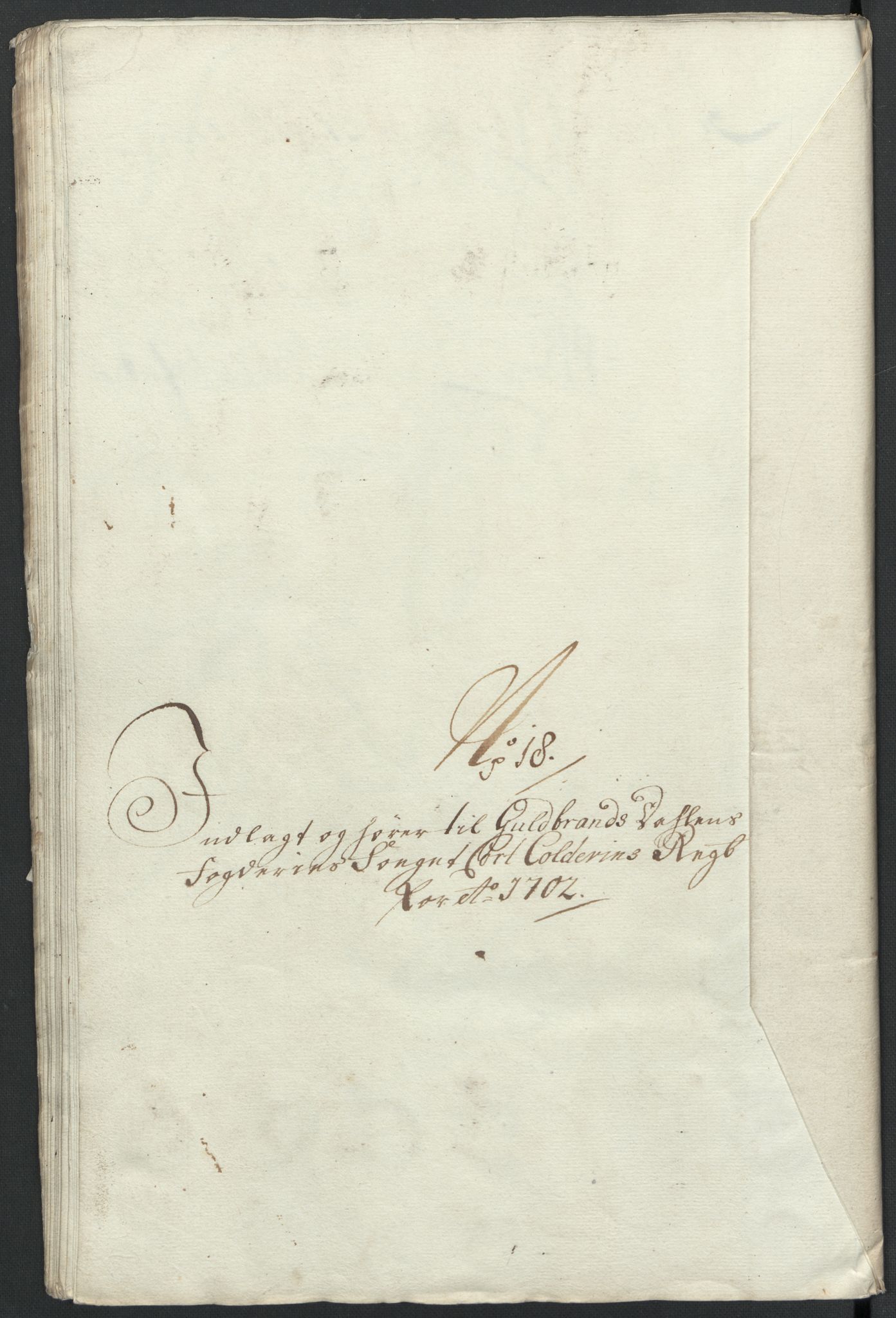 Rentekammeret inntil 1814, Reviderte regnskaper, Fogderegnskap, RA/EA-4092/R17/L1175: Fogderegnskap Gudbrandsdal, 1702, s. 183