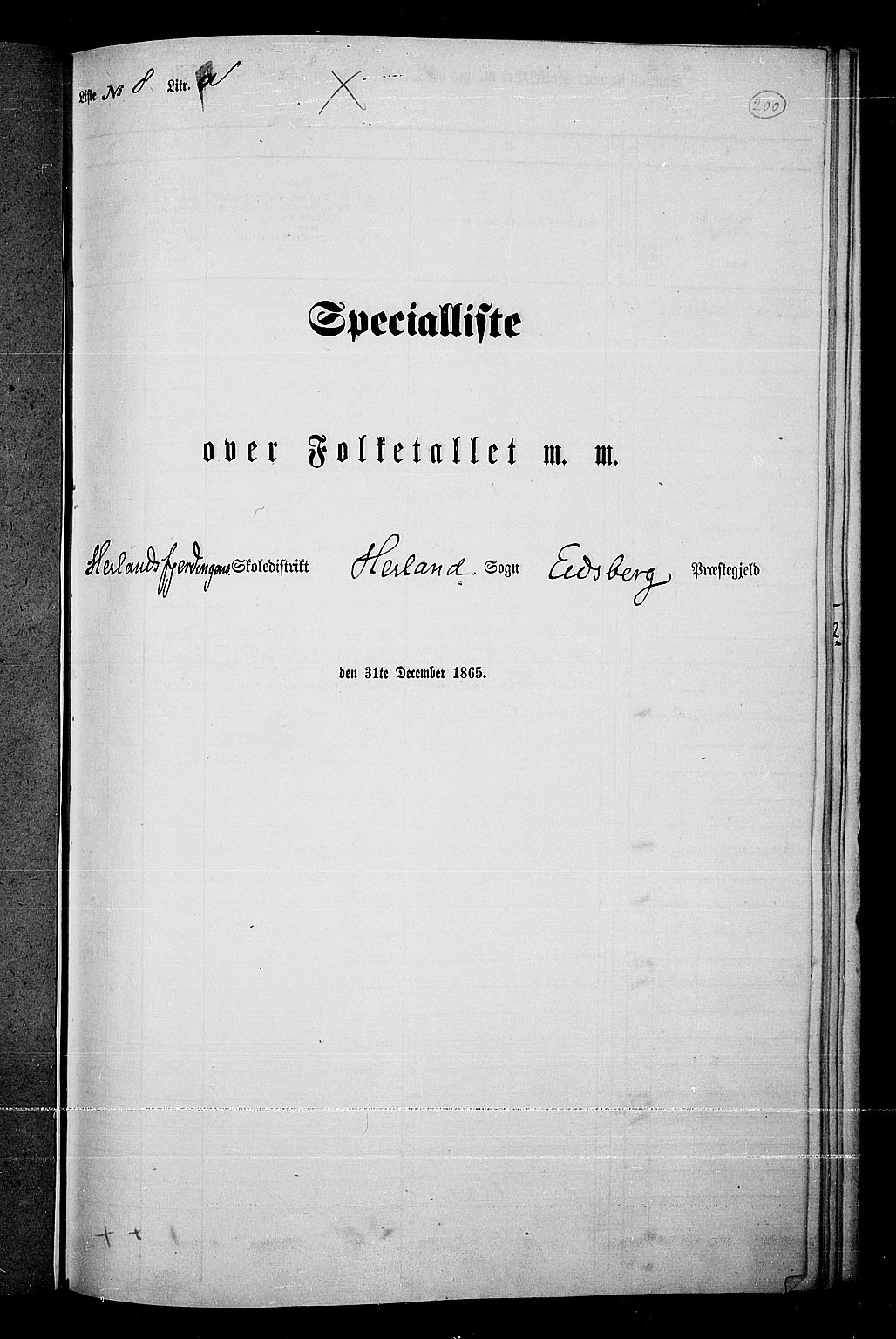 RA, Folketelling 1865 for 0125P Eidsberg prestegjeld, 1865, s. 179