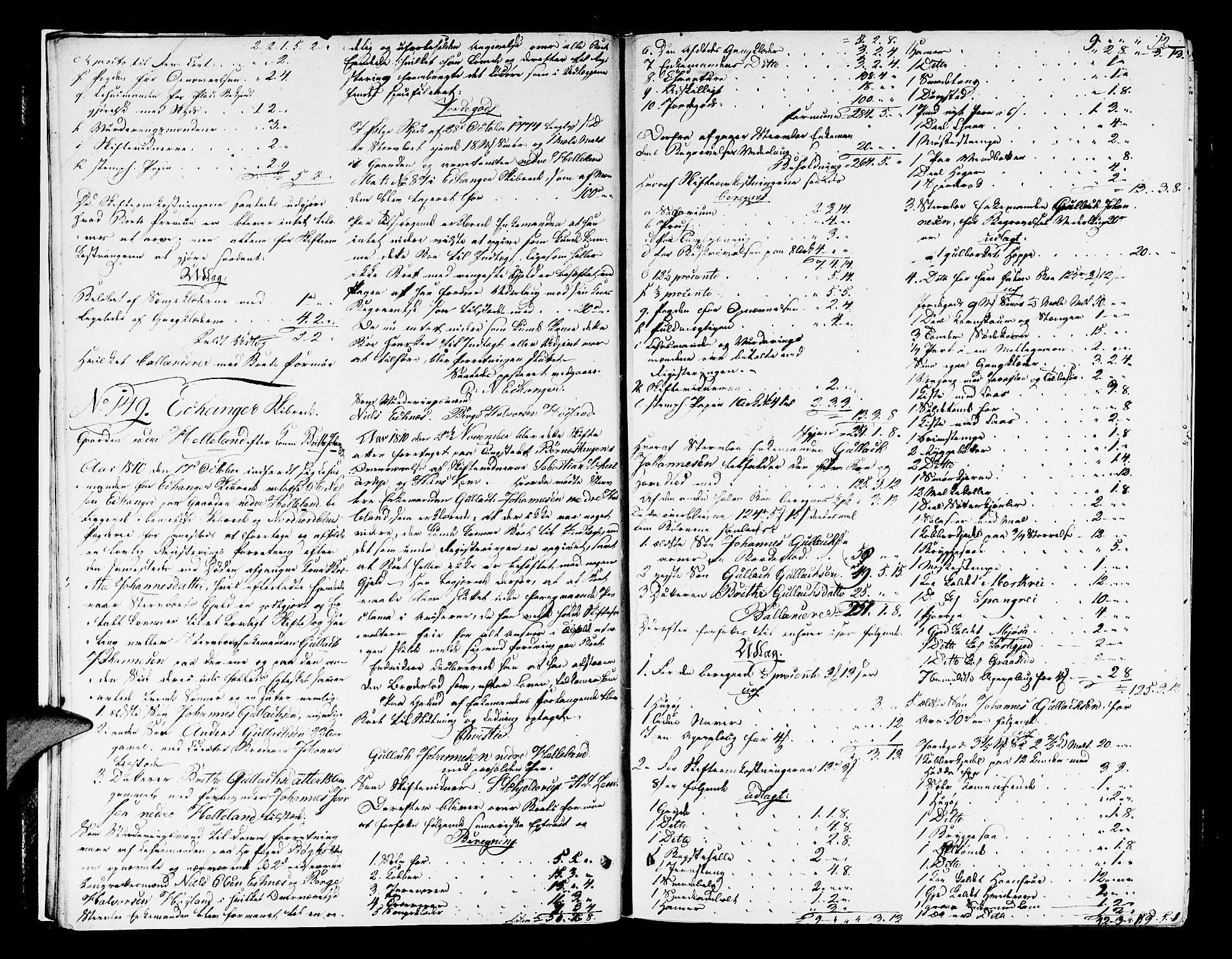 Nordhordland sorenskrivar, AV/SAB-A-2901/1/H/Ha/L0012a: Skifteprotokollar Nordhordland , 1810-1813, s. 11b-12a